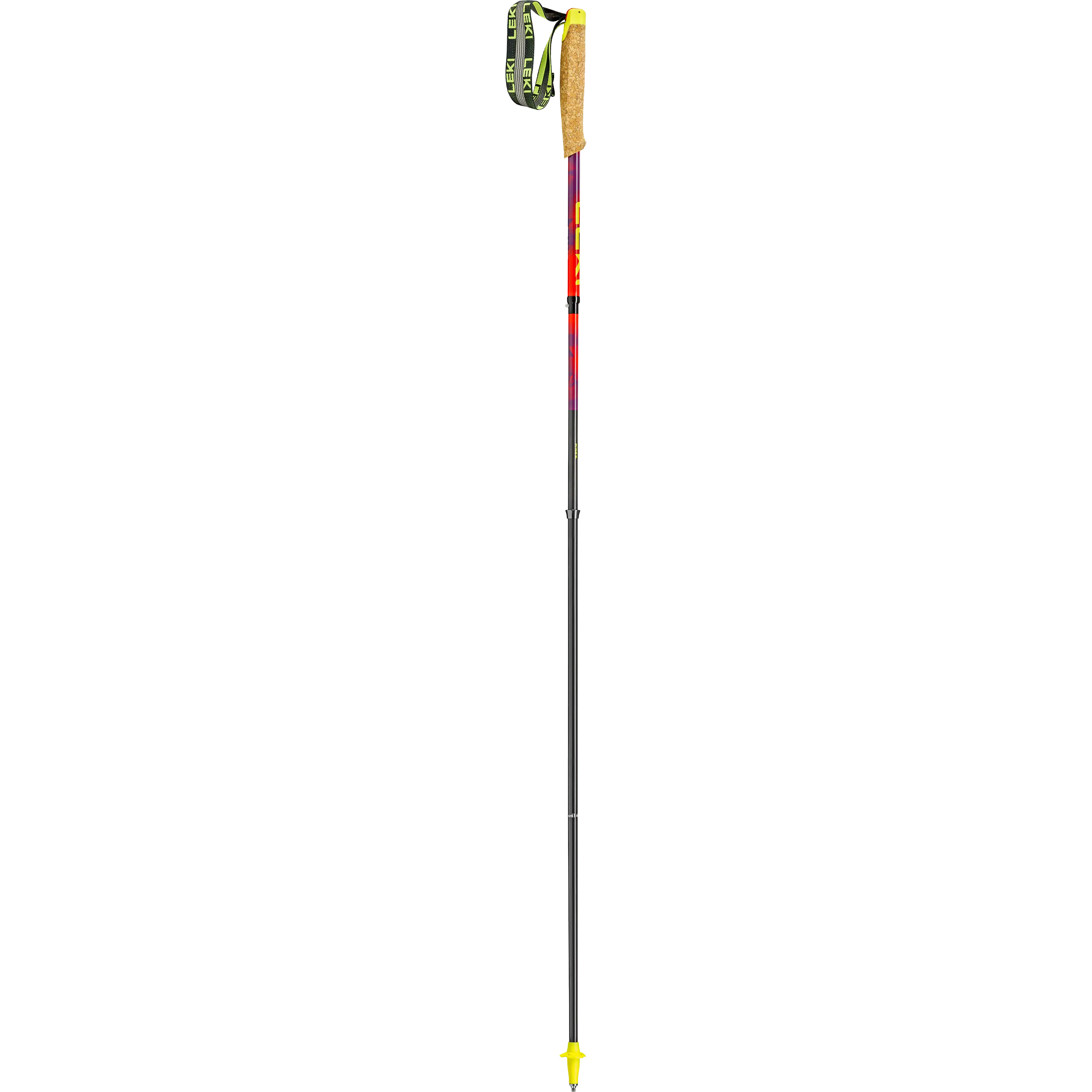 LEKI Neotrail Pro FX One Superlite - Bright red - 120 cm - Vandrestave