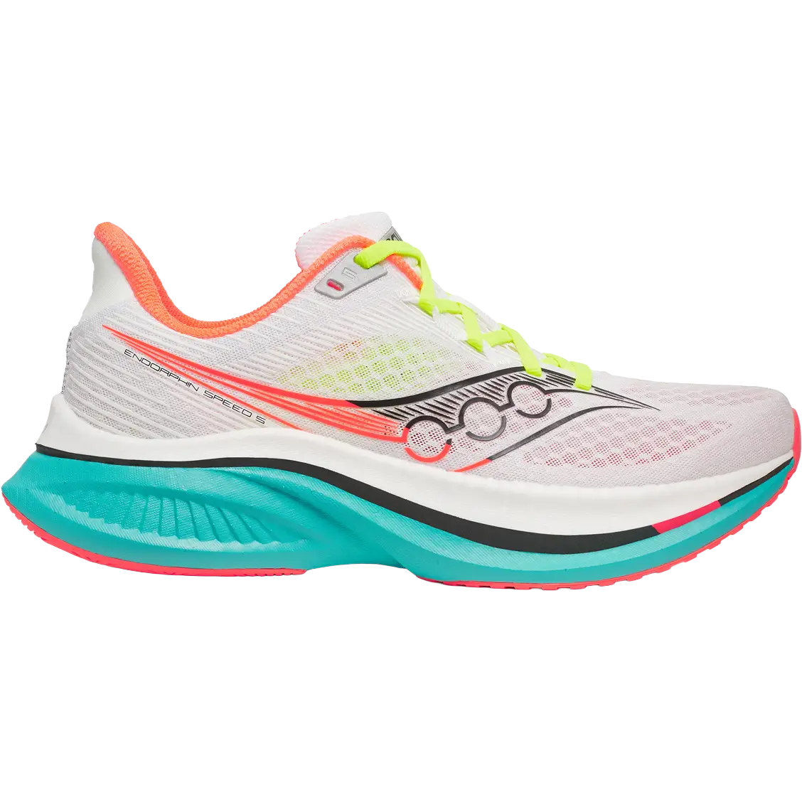 Saucony Endorphin Speed 5 Men - White/Mutant - US11,5/UK10,5/46 - Mængdetræningssko