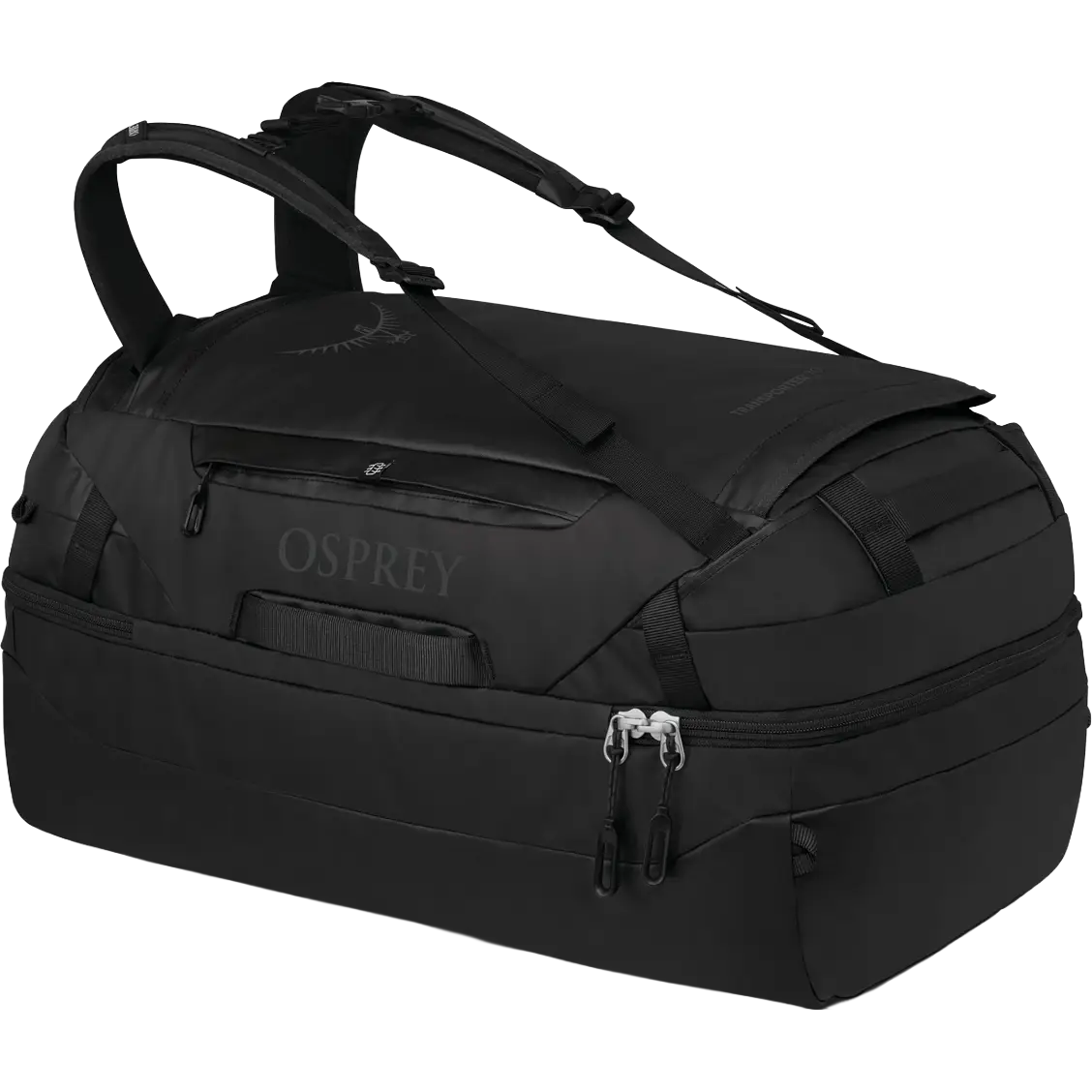 Osprey Transporter Squffel 70 duffel - Raven Black - One size - Sportstasker og duffelbags