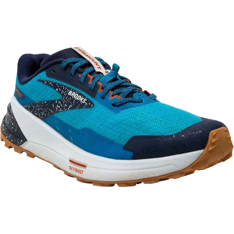 Brooks Catamount 2 Men Løbesko - Peacoat/Atomic Blue/Rooibos - US8/UK7/41 - Trailsko