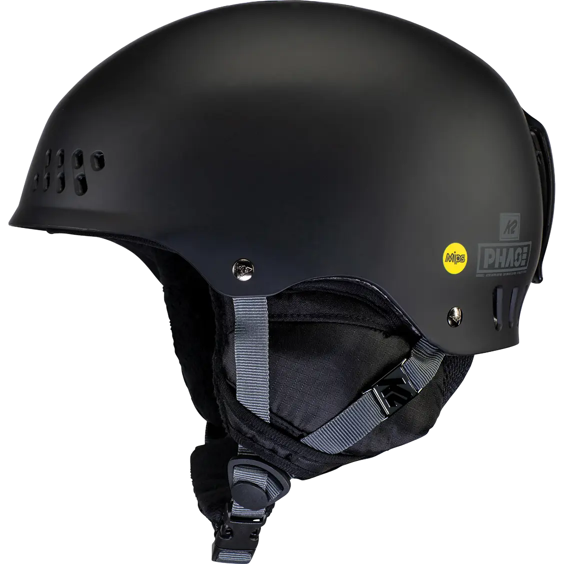 K2 Phase MIPS skihjelm - BLACK - S (51-55CM) - Skihjelme