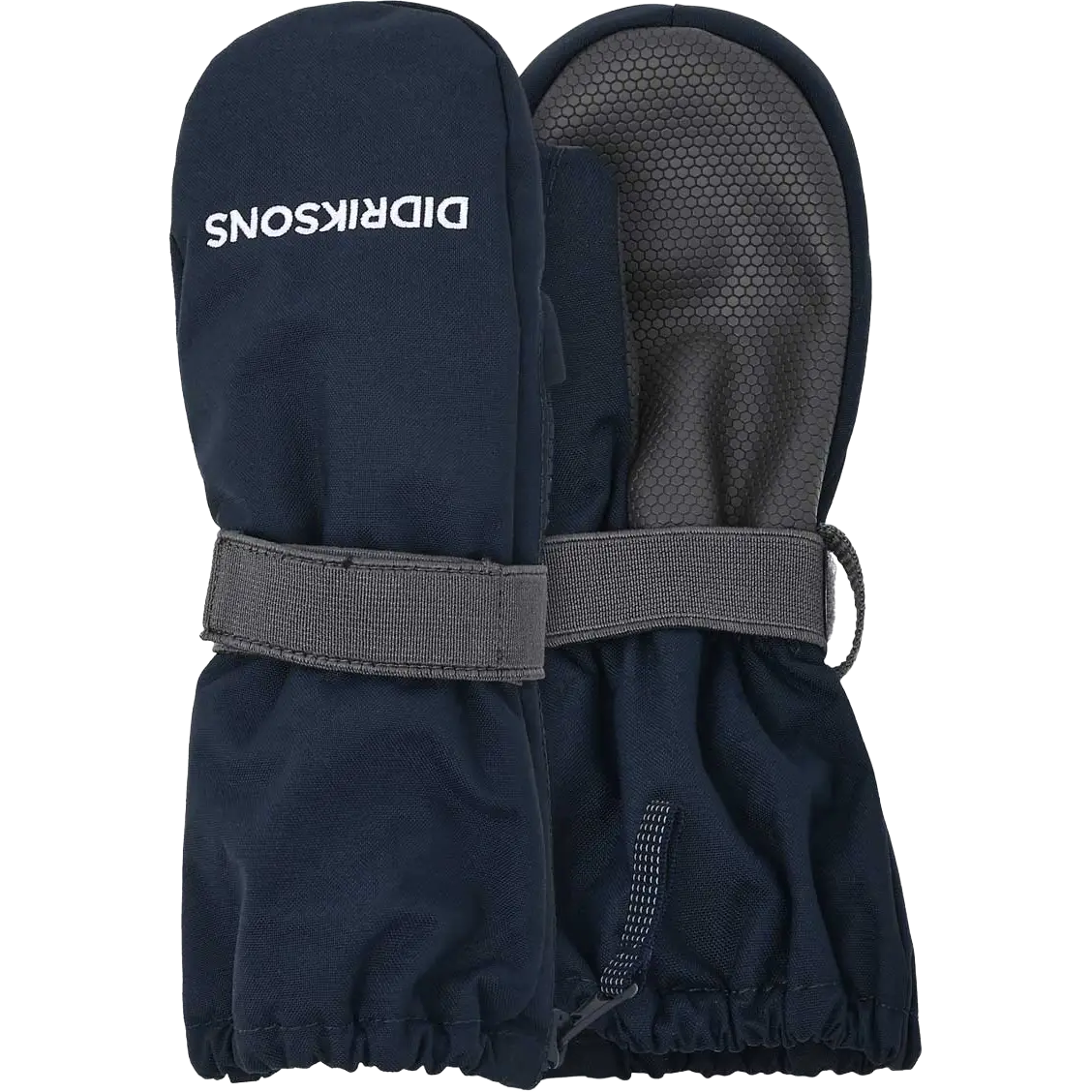 Didriksons Biggles Zip Mitten 8 børneluffer - Navy - 0/2 år - Luffer til børn