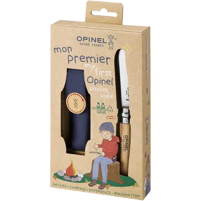 My First Opinel Boxset N 07 juniorkniv - Natural - One size - Diverse udstyr til børn