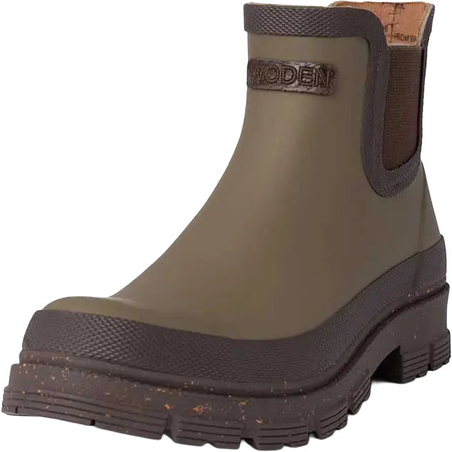 WODEN Liv WP Gummistøvle - Dark Olive - 42 - Gummistøvler
