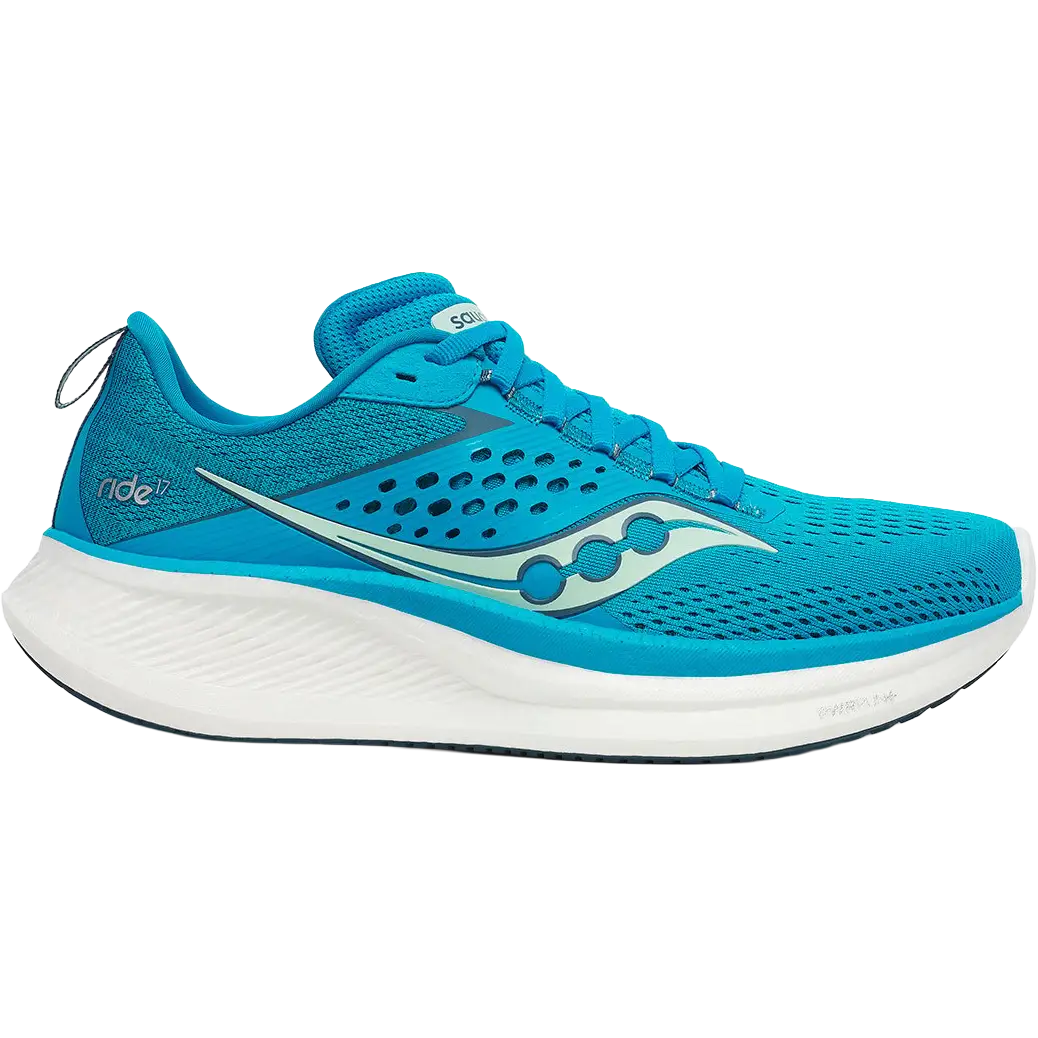 Saucony Ride 17 Women - Viziblue/Mirage - US10/UK8/42 - Konkurrence løbesko