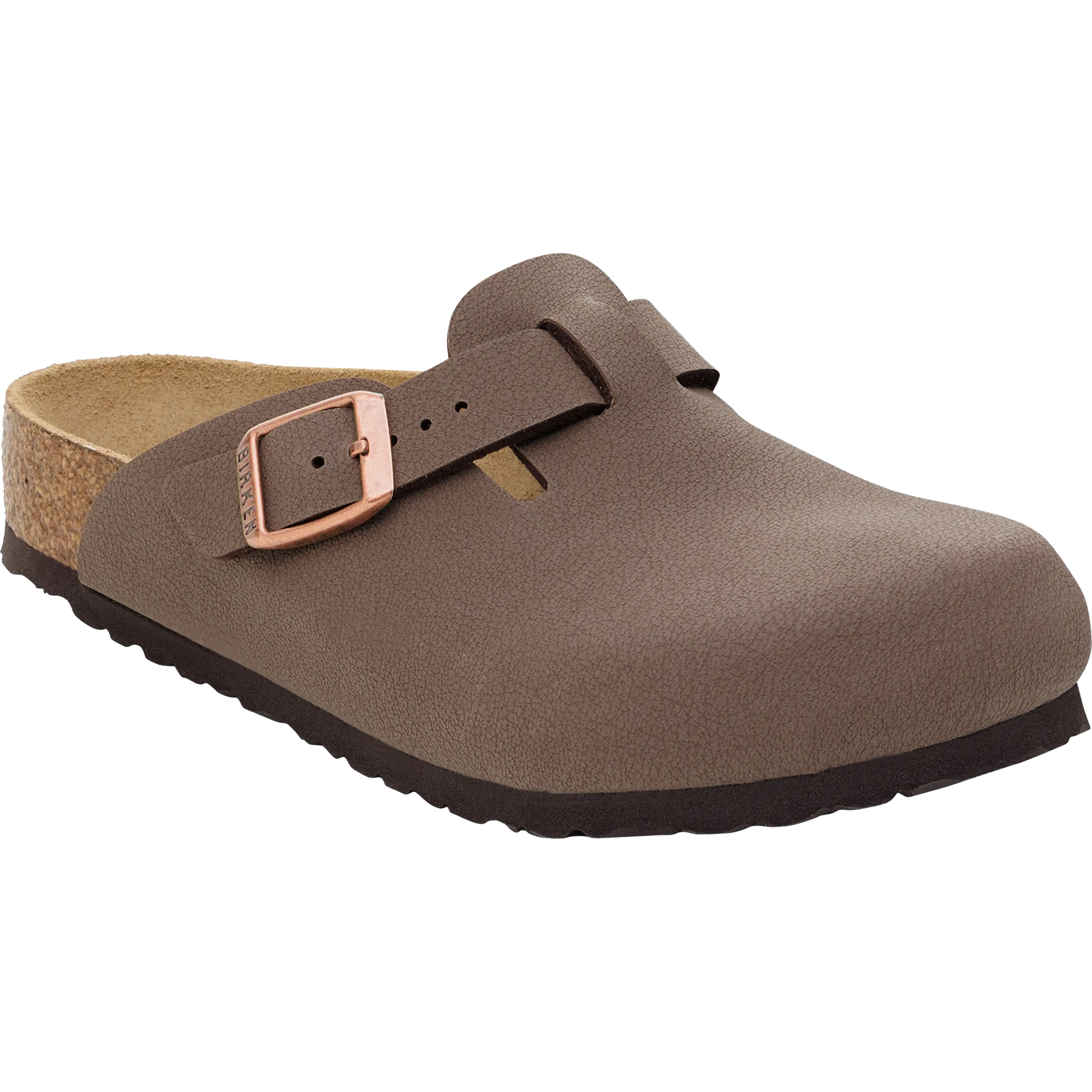 Birkenstock Boston BS Birko-Flor Birkibuc Kids str. - Mocca - 28 - Hverdagssandaler til børn