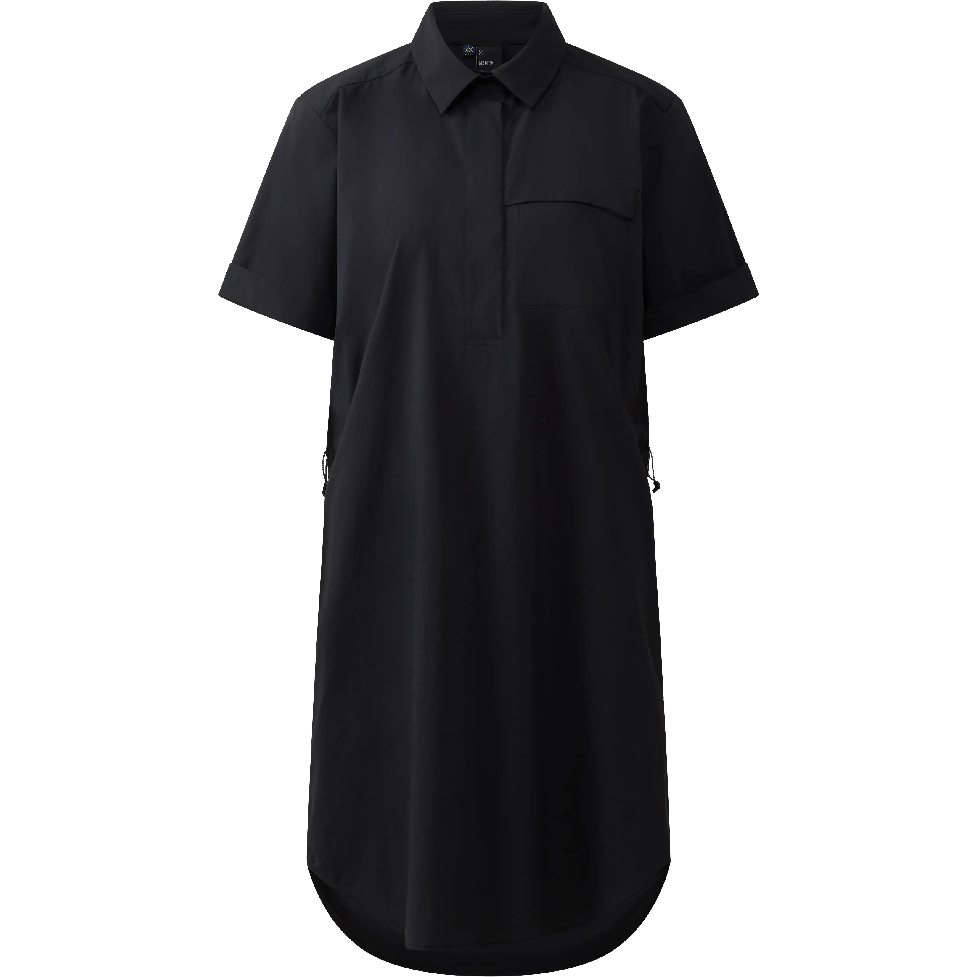 Haglöfs Salo Dress Women - True Black - S - Outdoor kjoler
