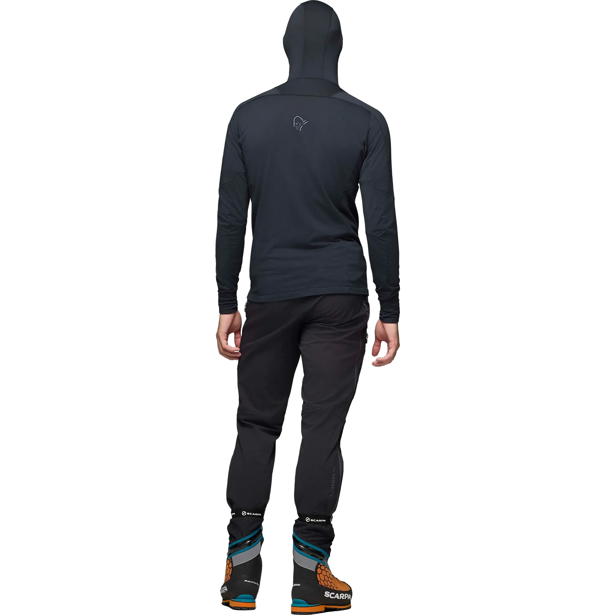Falketind Power Grid Zip Hood Men
