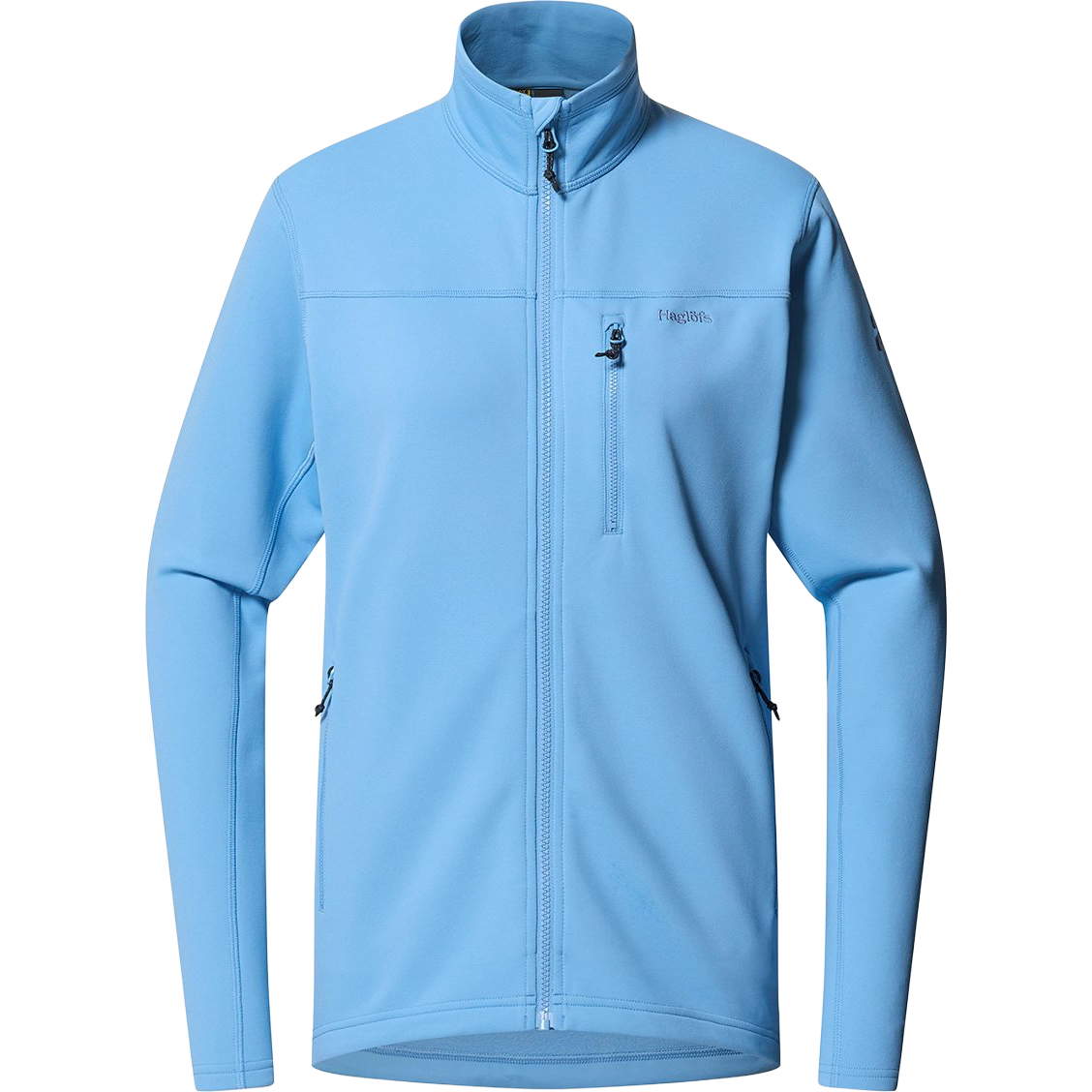 Haglöfs Rosson Mid Jacket Women fleece - Sky Blue - S - Fleecetrøjer