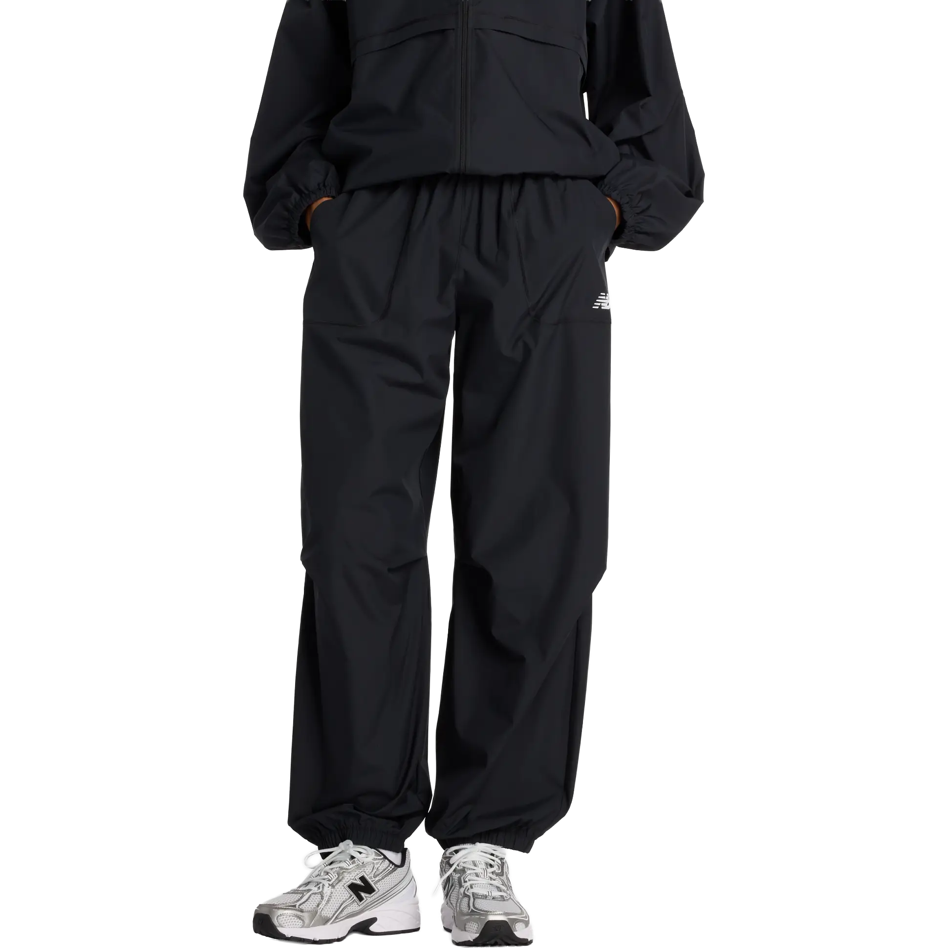 New Balance Trackside Woven Pant Women - Black - XL - Vandrebukser