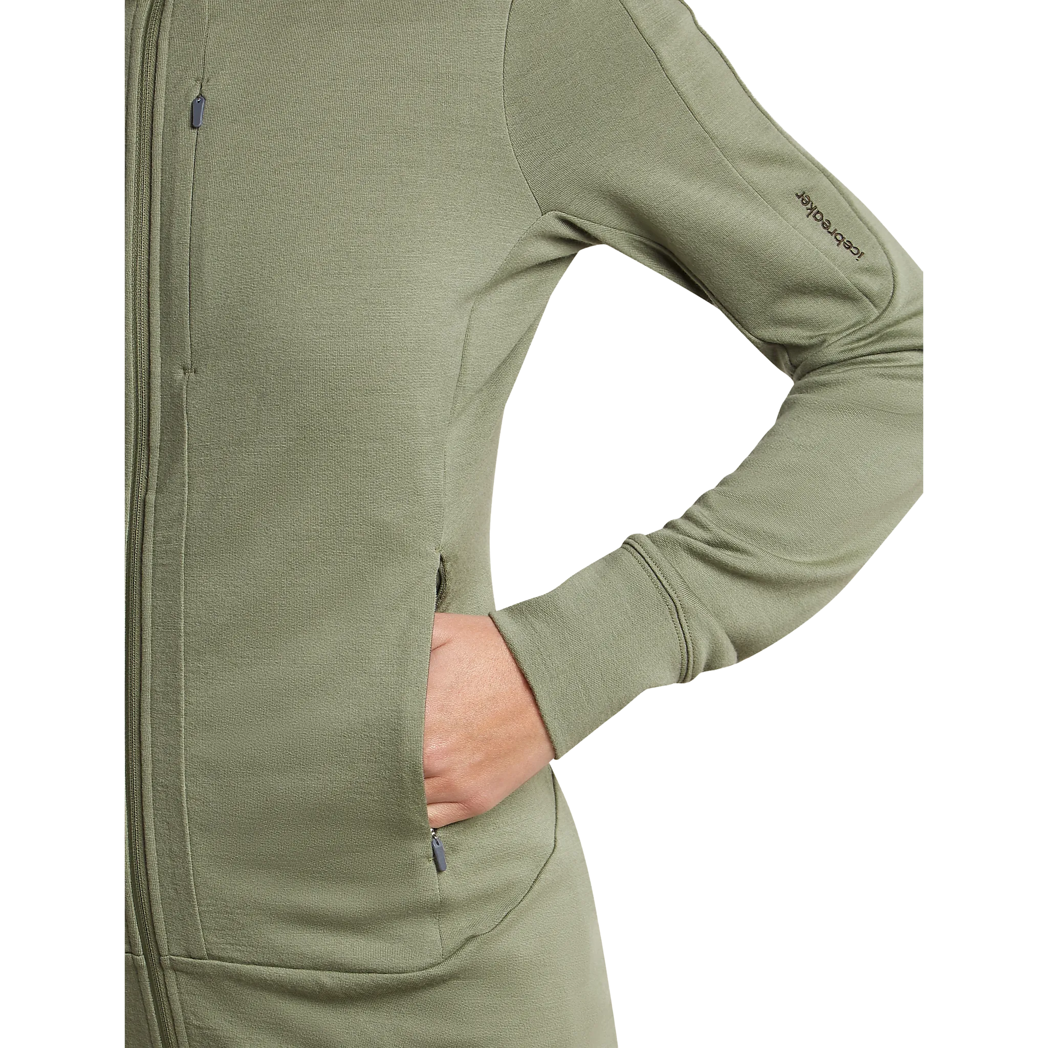 Quantum IV LS Zip Hood Women uldtrøje