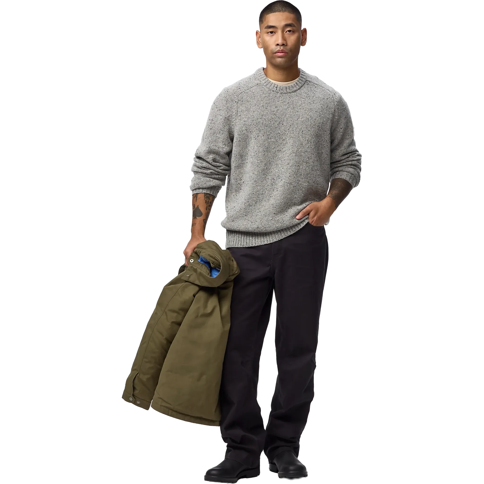 Övik Neps Knit Sweater Men