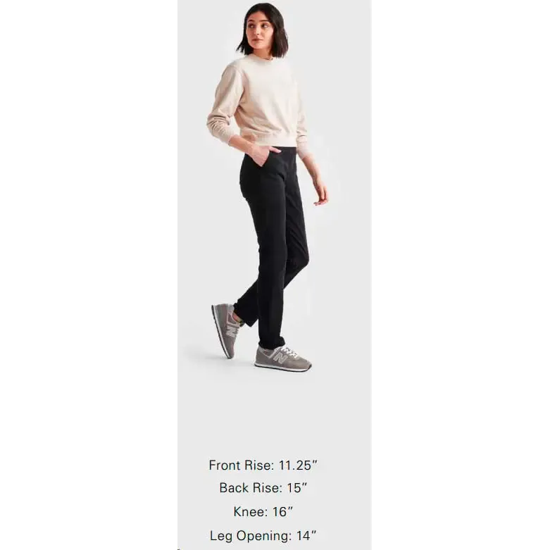 No Sweat Everyday Pant Women 31'' damebukser