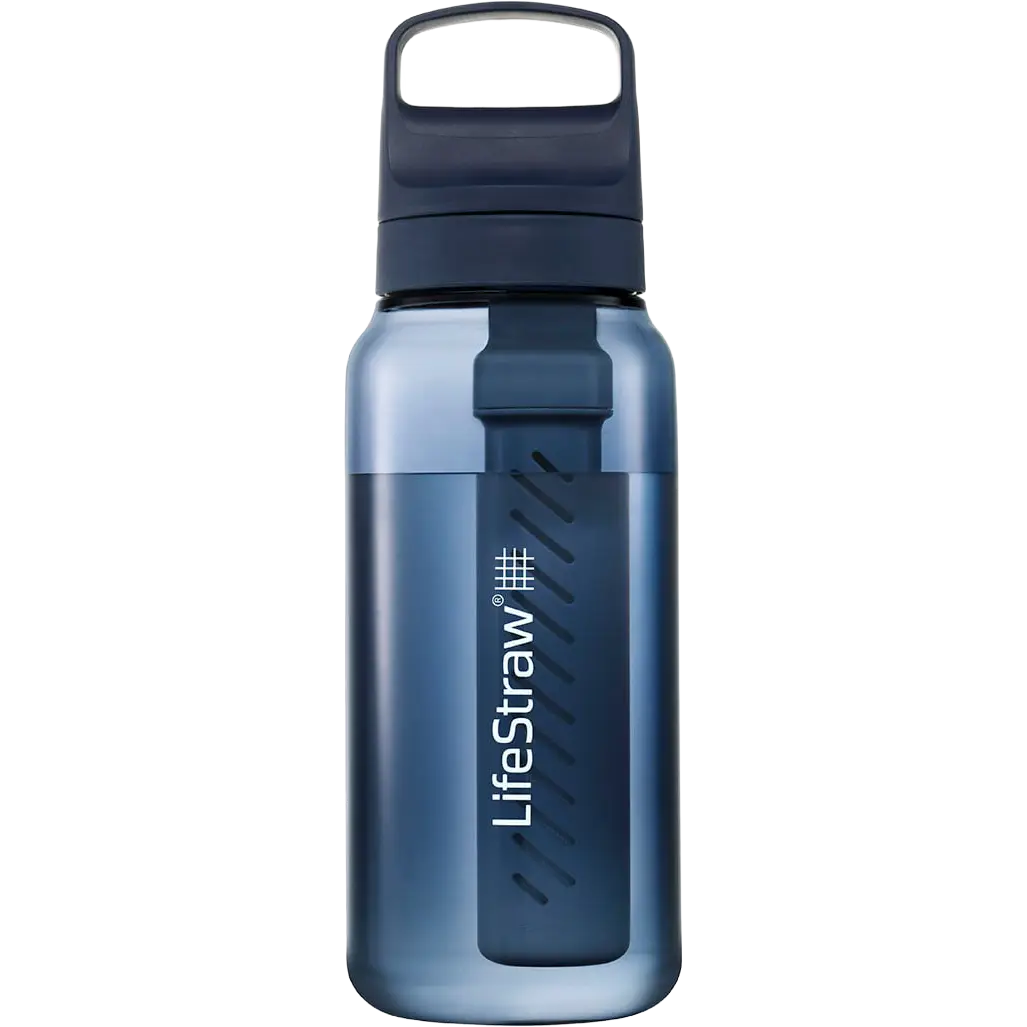 LifeStraw Go 2.0 Water Filter Bottle 1 liter - Aegean Sea - One size - Vandflaske