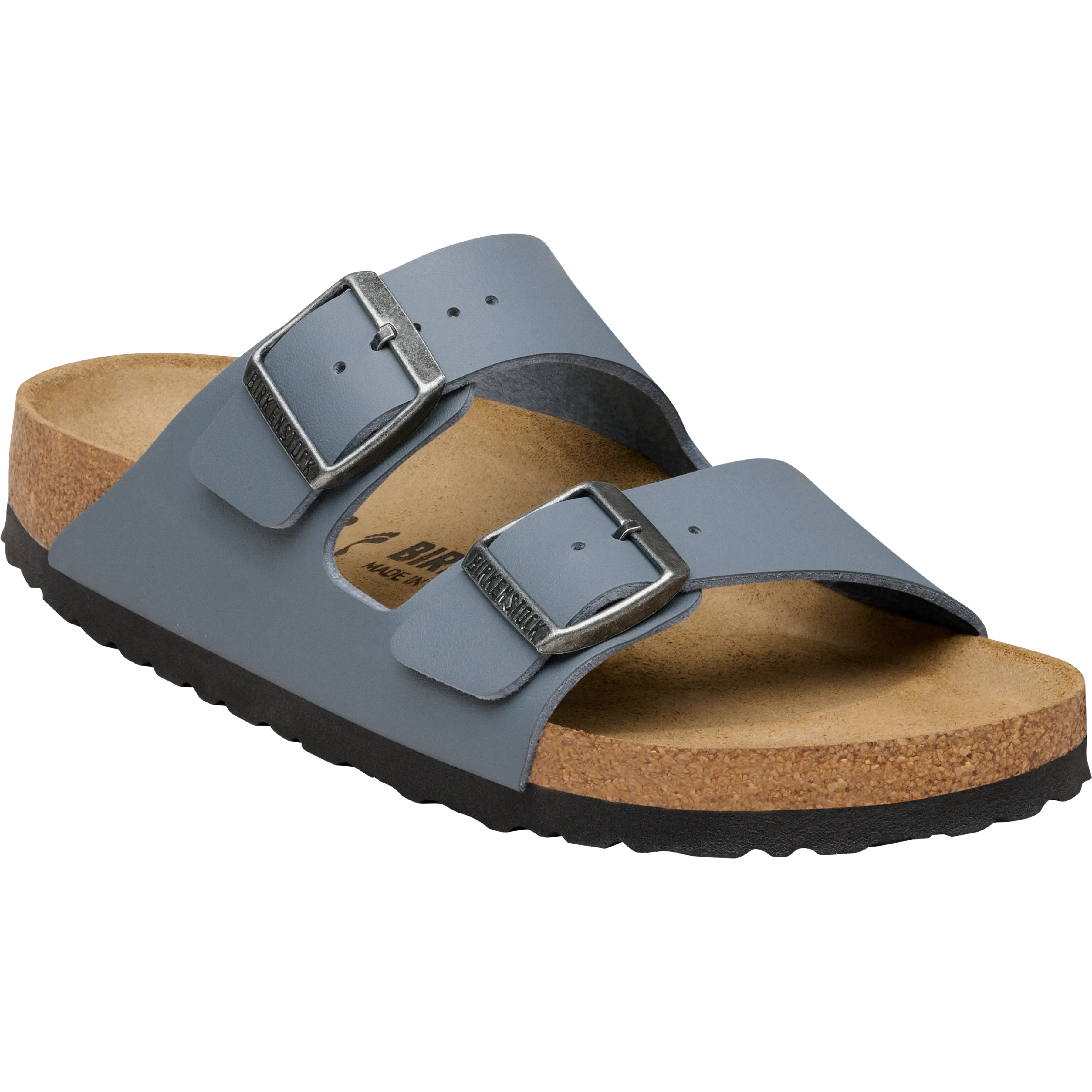 Birkenstock Arizona Birko-Flor Narrow - Basalt Gray - 42 - Sandaler