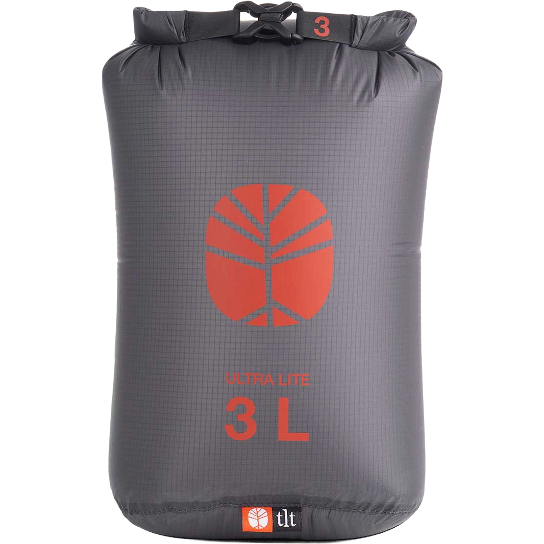 Dry Bag 3 l utan PFAS vattentät påse - Castle Rock Grey