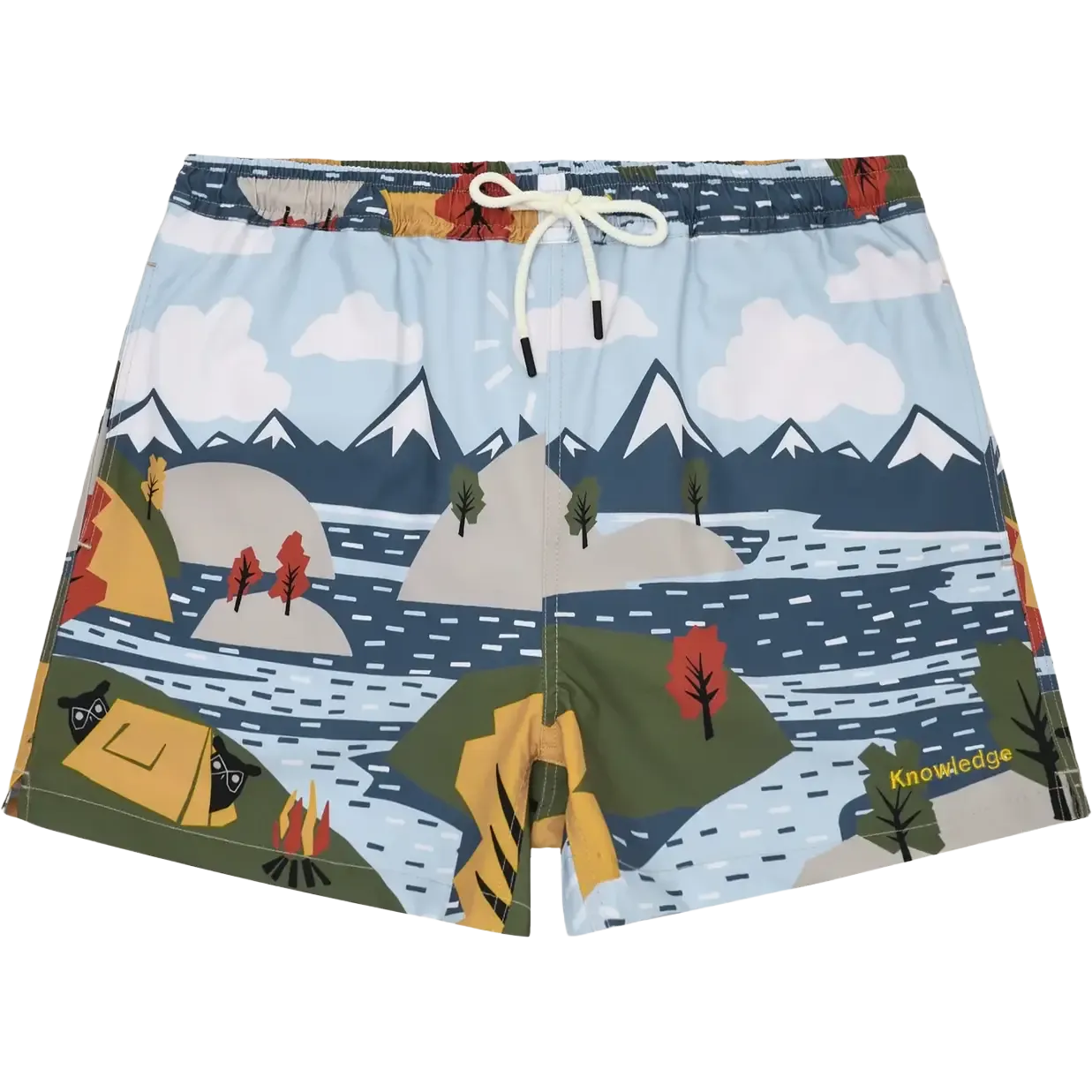 Stretch Landscape AOP Swimshorts Men