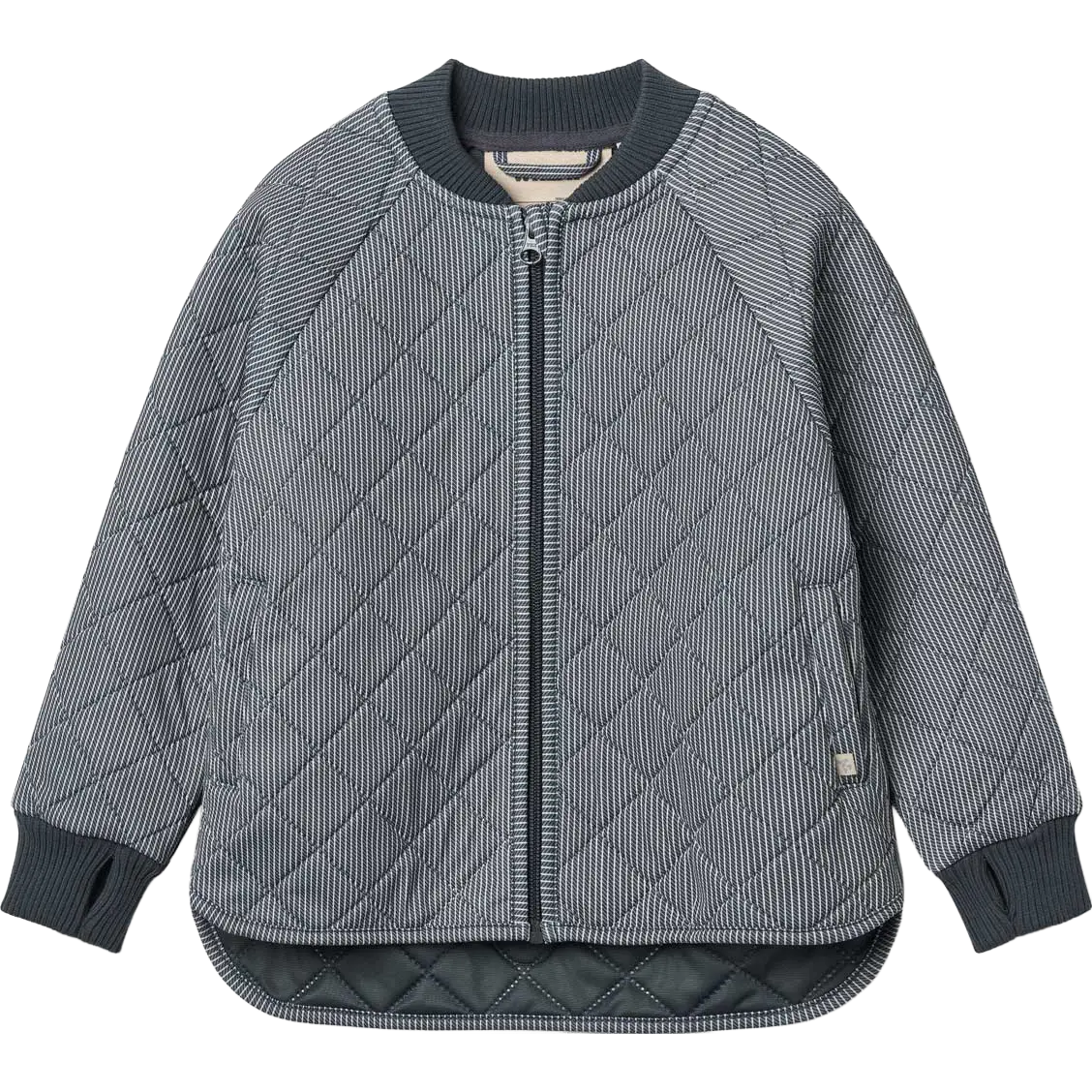 Wheat Thermo Jacket Sylvester - Ink Stripe - 128/8y - Termojakker til børn
