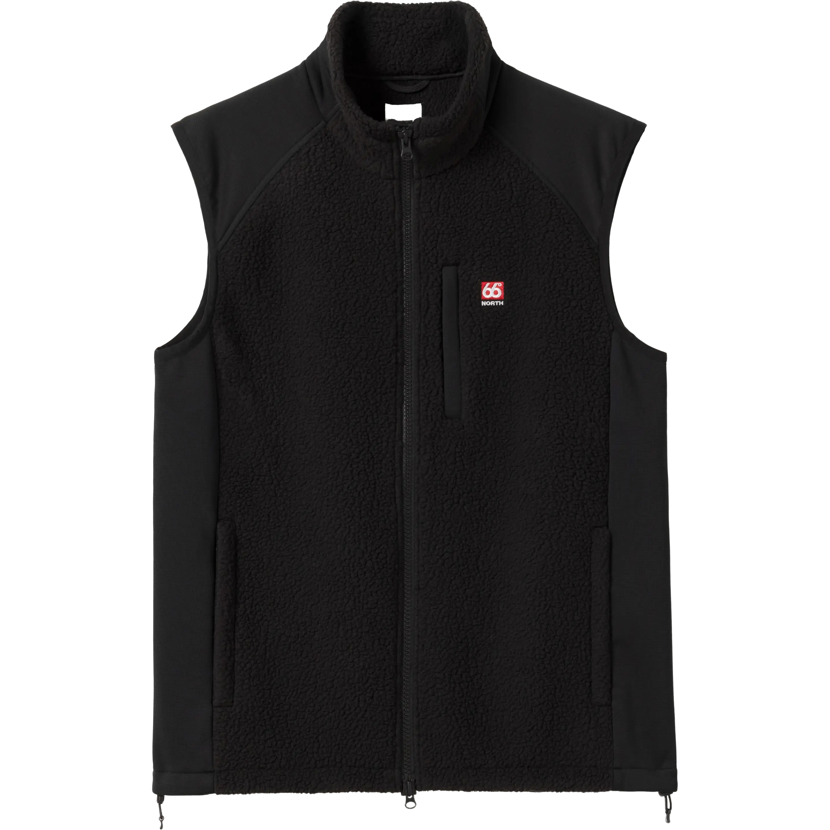 66°North Tindur Shearling Vest Men - Black - L - Veste