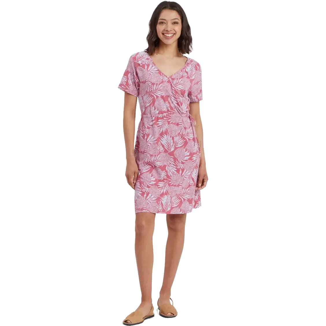 Neha Faux Wrap Dress kjole