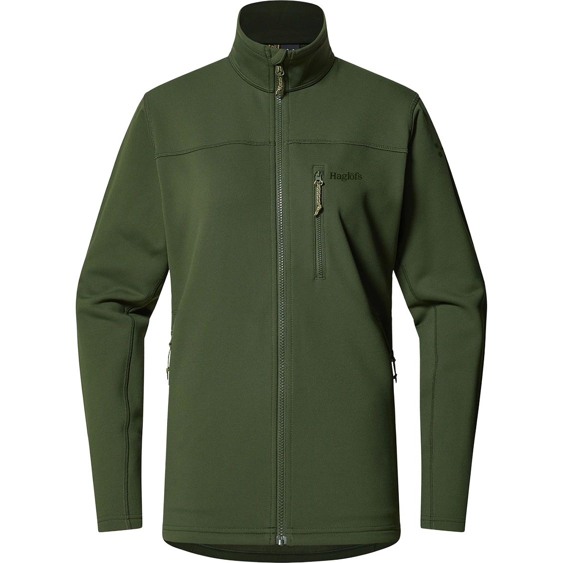 Haglöfs Rosson Mid Jacket Women fleece - Seaweed Green - XS - Fleecetrøjer