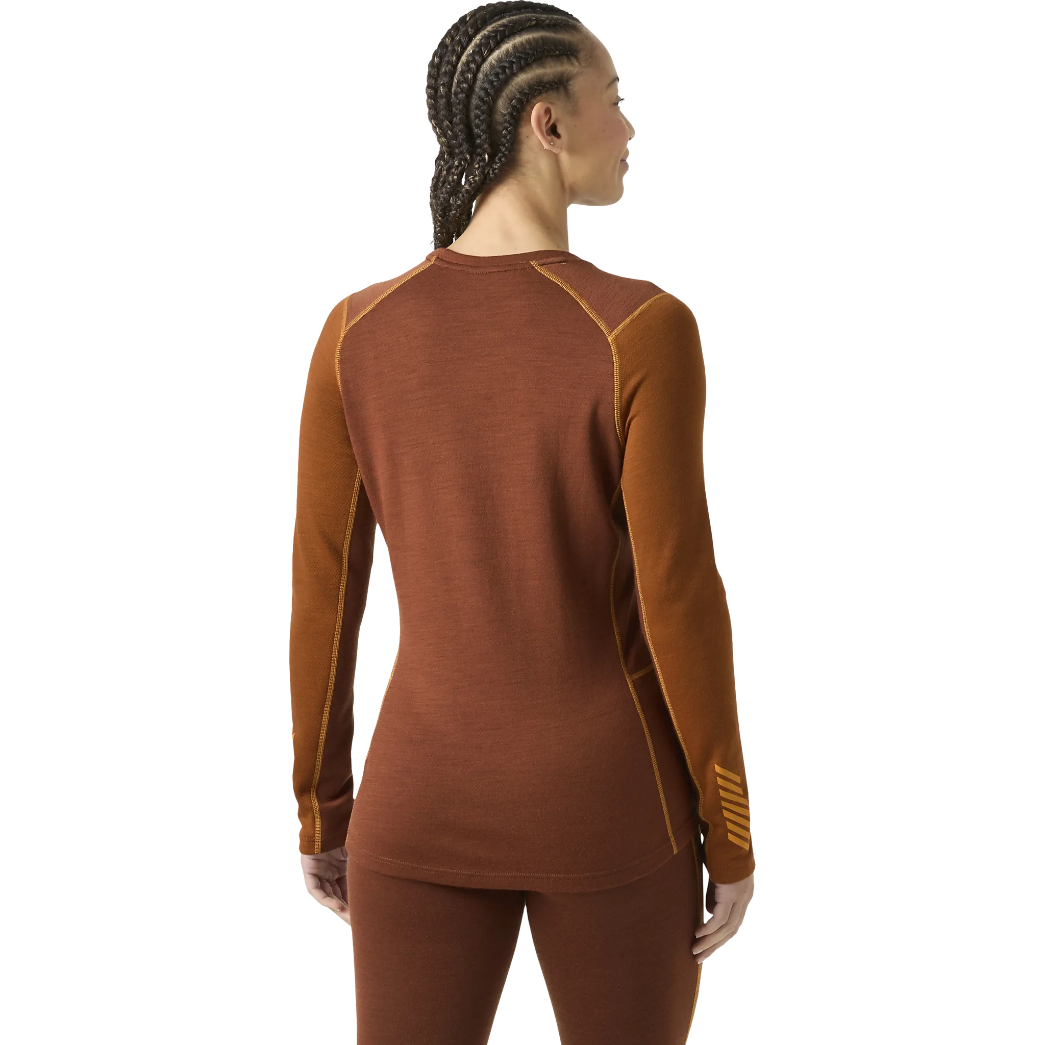 Lifa Merino Midweight Graphic Crew Women undertrøje