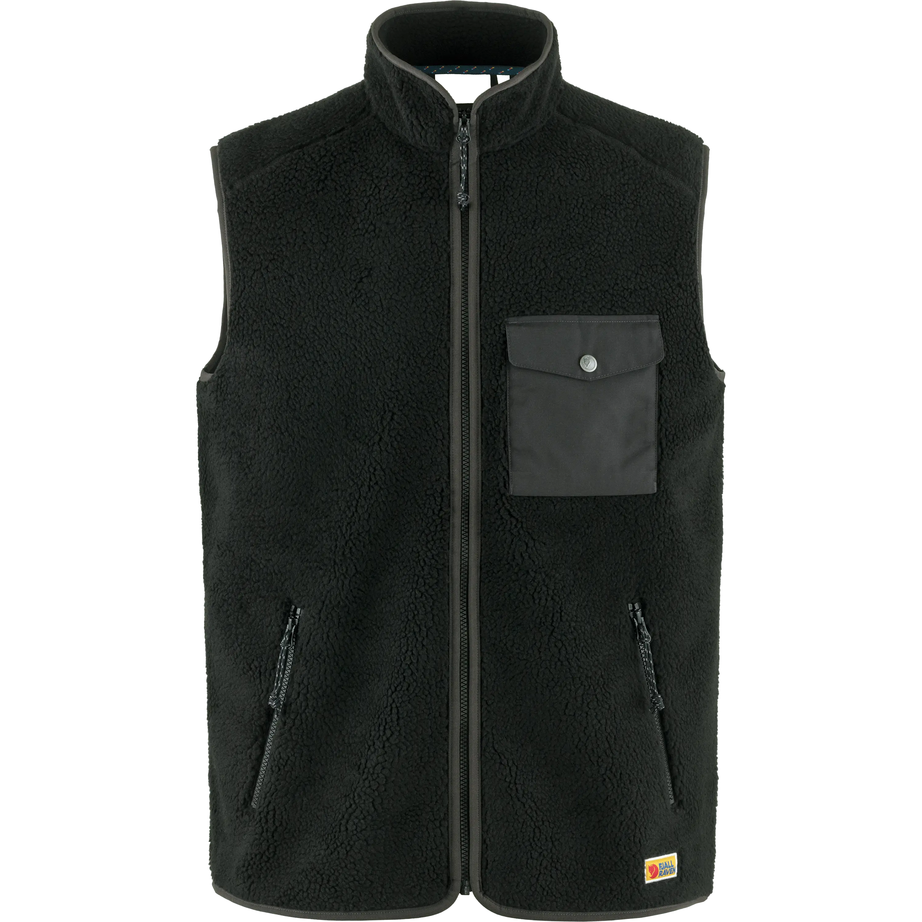 Fjällräven Vardag Pile Fleece Vest Men herrevest - Black - 2XL - Veste