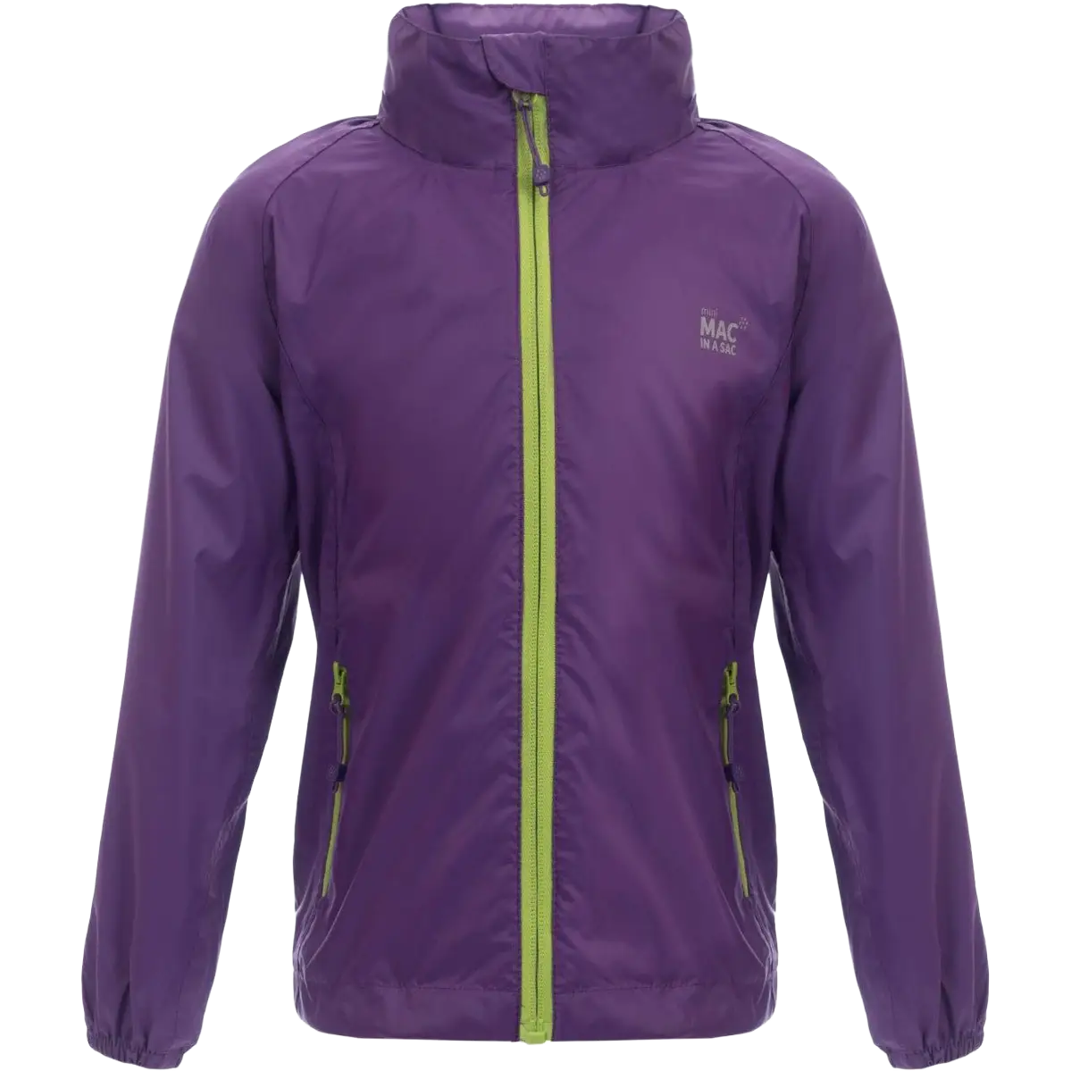 Mac in a Sac Origin Kids Jacket børneregnjakke - Violet - 2/4 år - Regnjakker til børn