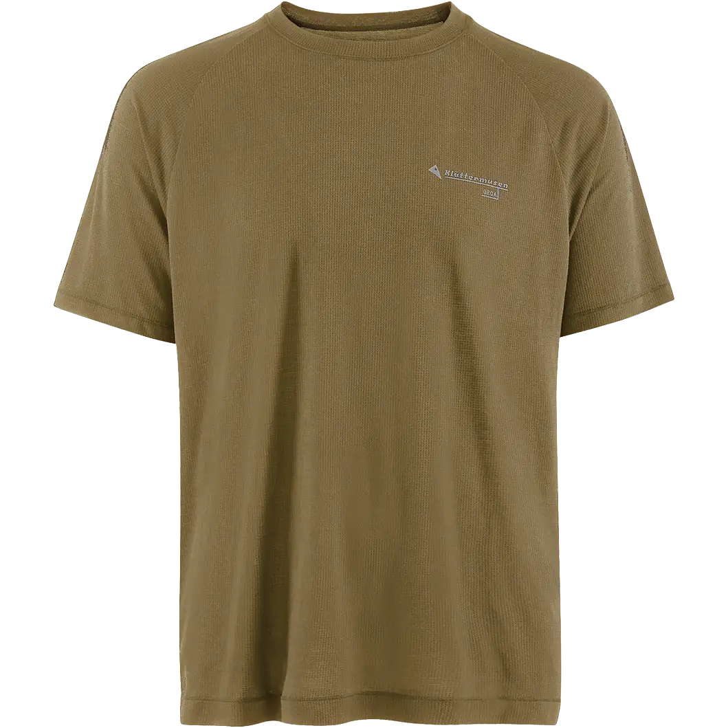 Klättermusen Groa SS Tee Men T-shirt - Olive - L - Undertrøjer
