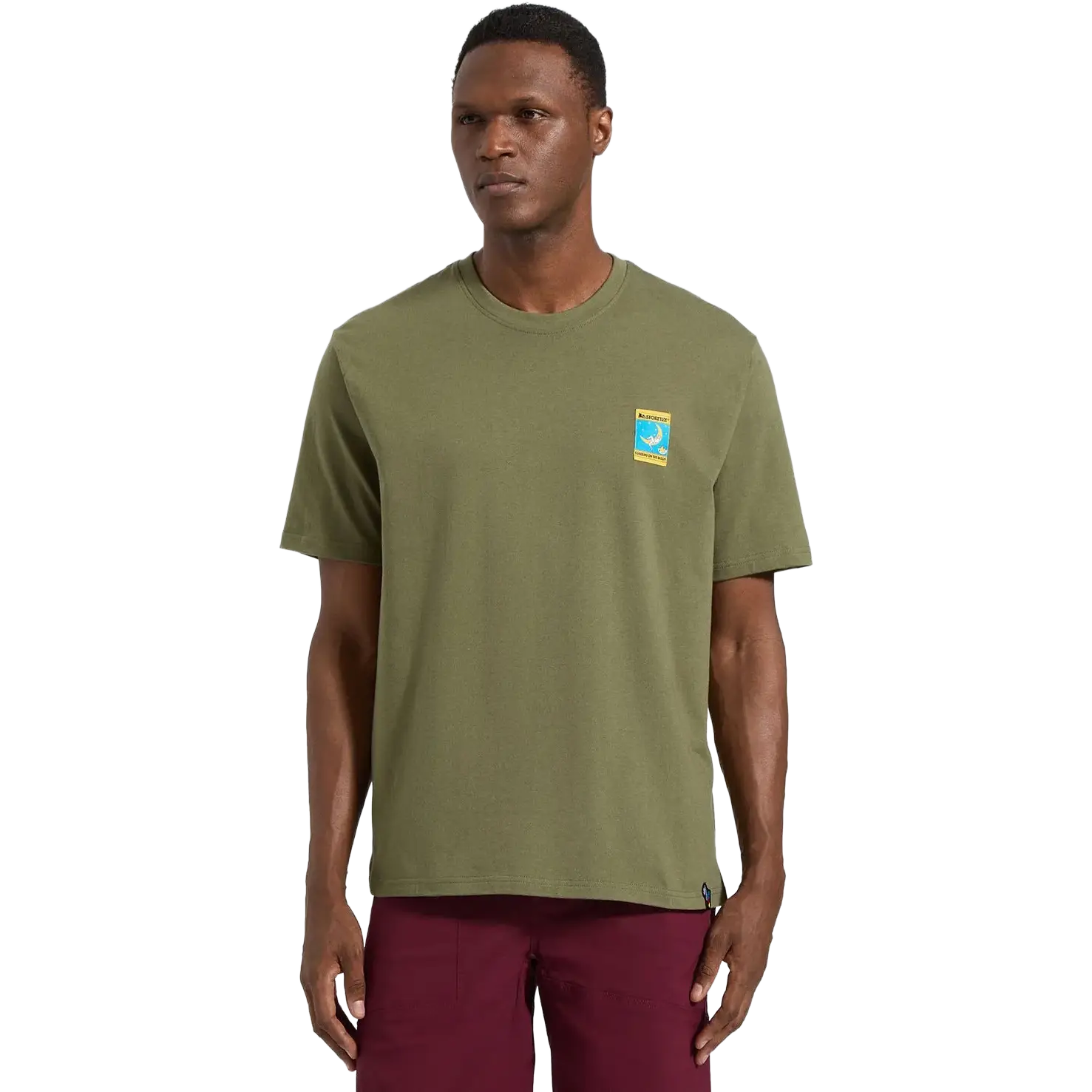 La Sportiva Moon Patch T-shirt Men - Cypress - Kortærmet T-shirts