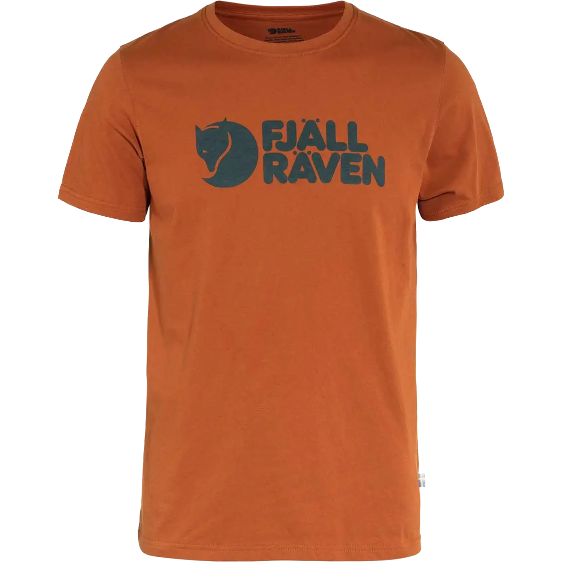 Fjällräven Logo T-shirt Men - Terracotta Brown - M - Kortærmet T-shirts