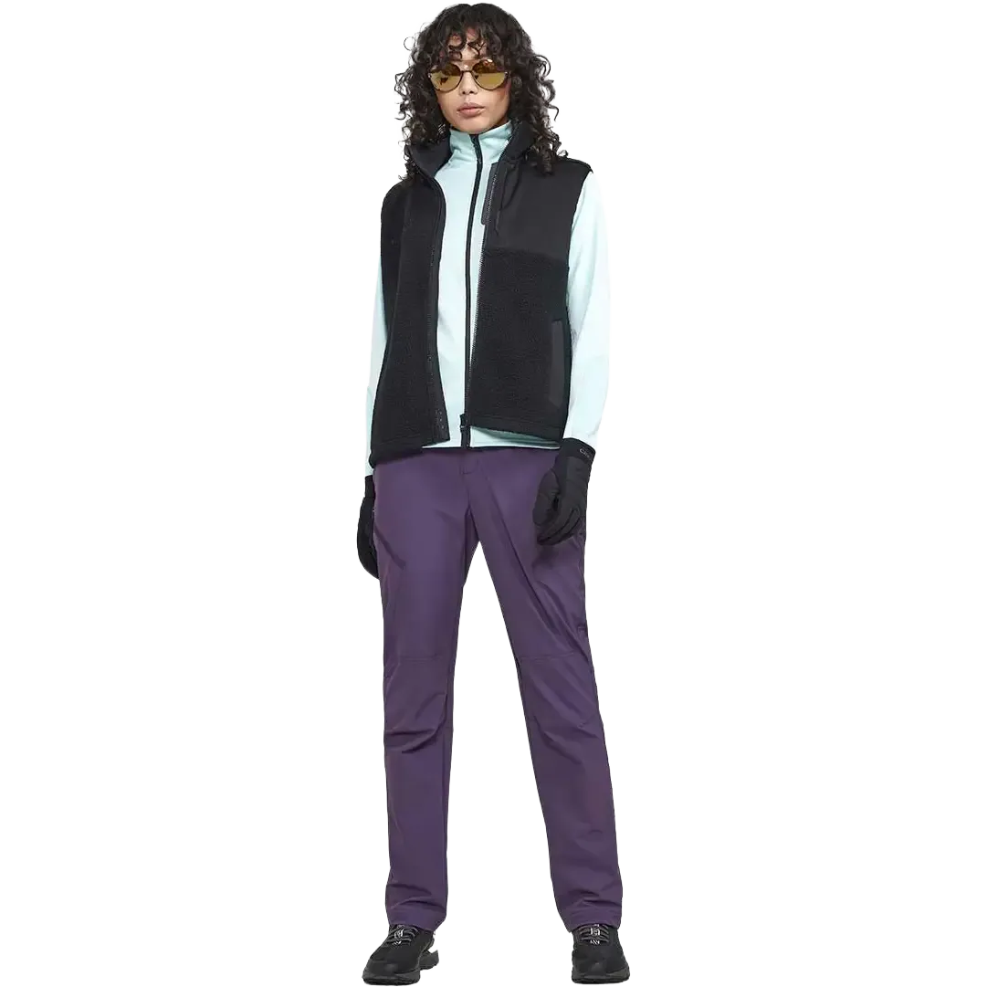 ADV Explore Pile Fleece Vest m/logo Women fleecevest