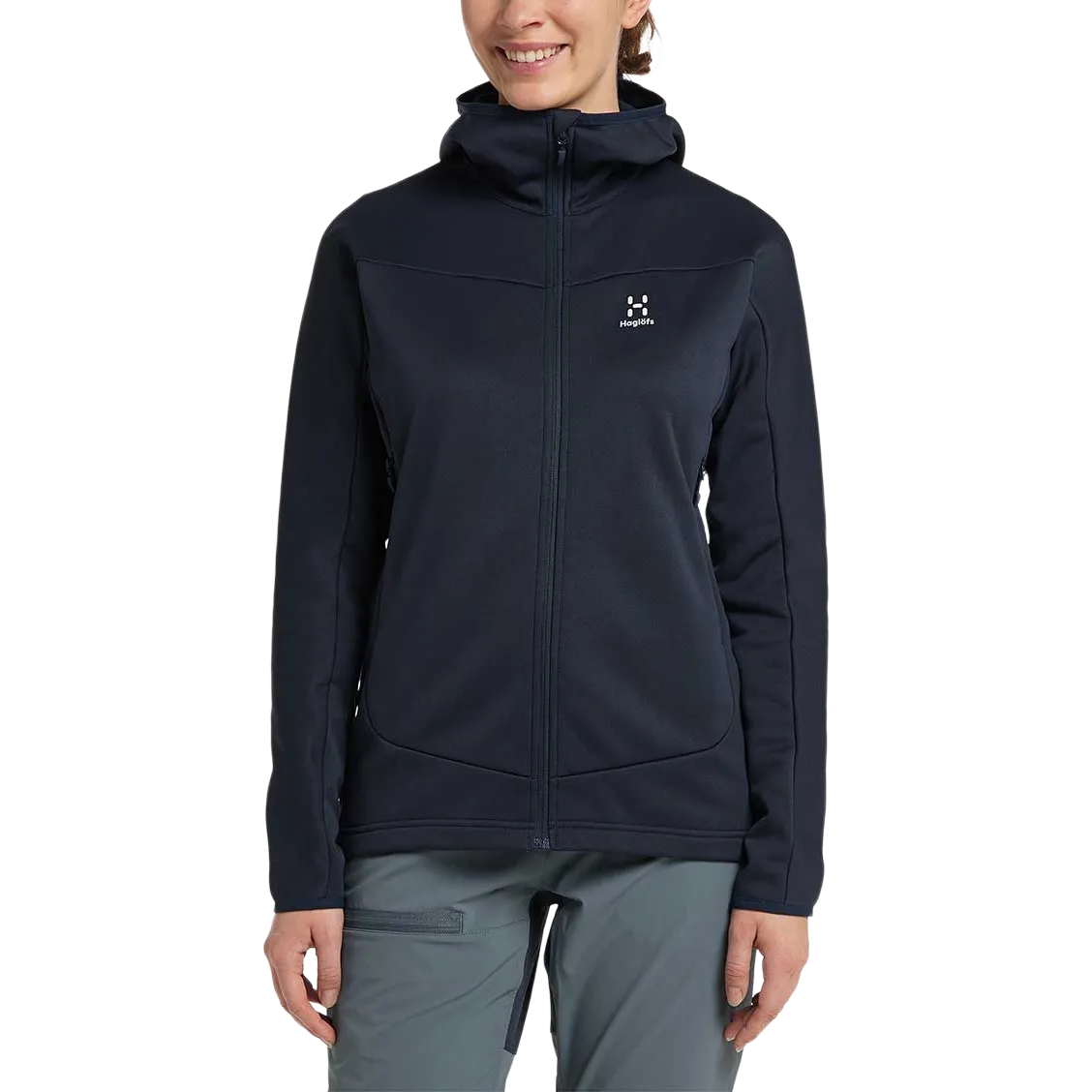 Frost Mid Hood Women damefleece