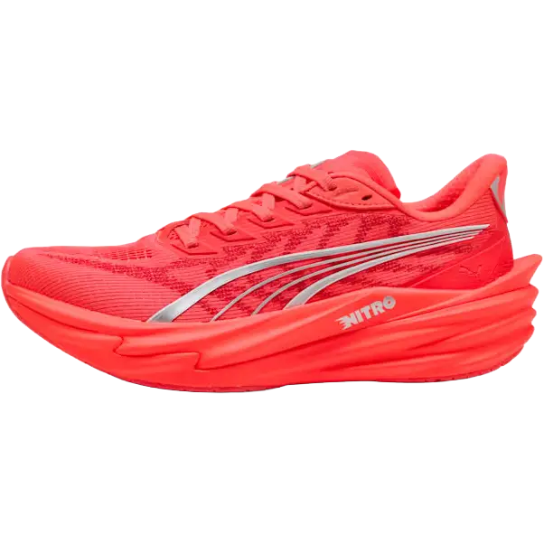 Puma Deviate Nitro 4 Women - Ultra Red - 40 - Konkurrence løbesko