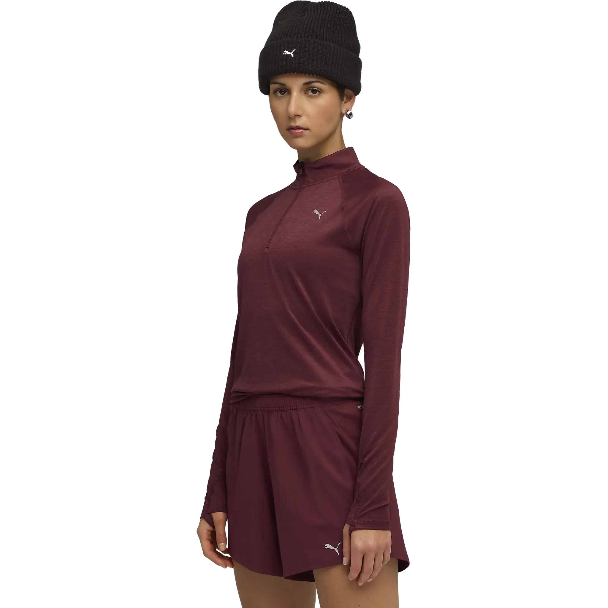 Run Velocity Cloudspun 1/4 Zip Women