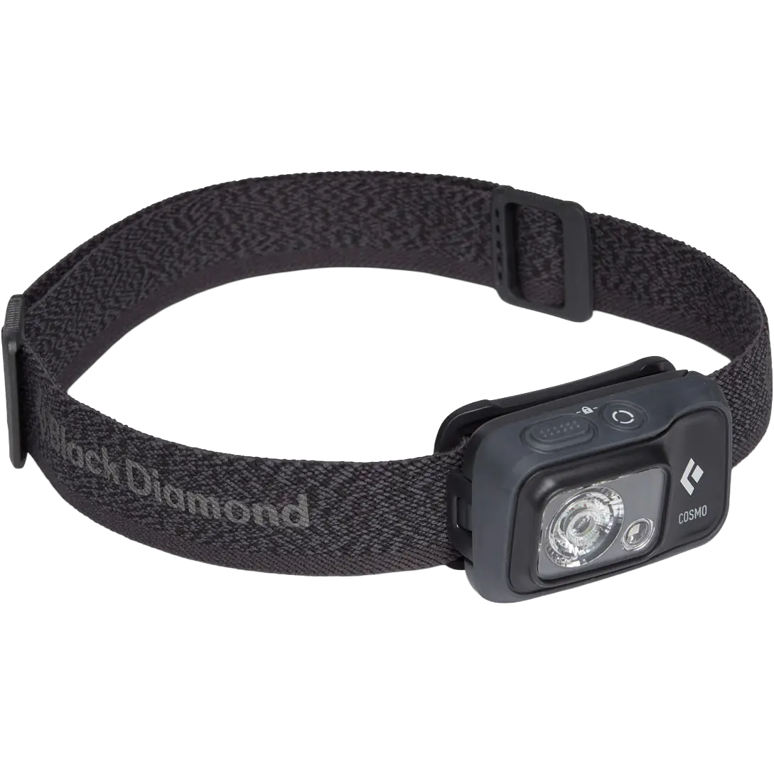 Black Diamond Cosmo 350 Headlamp pandelygte - Graphite - One size - Reflekser til løb