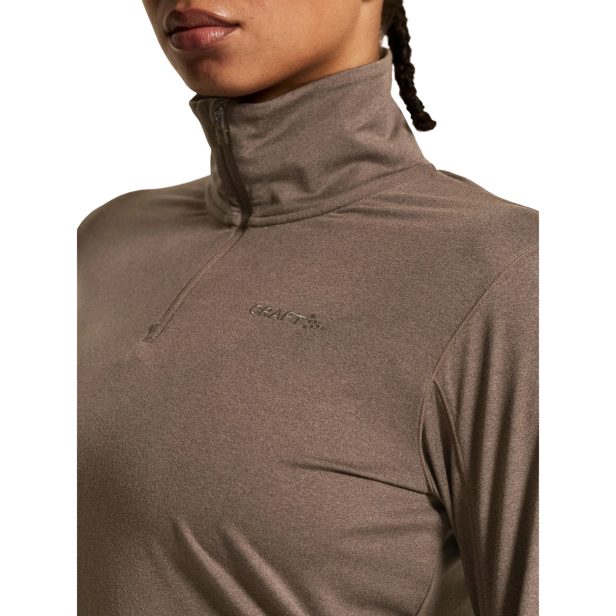 Flow Half Zip Long Sleeve Women