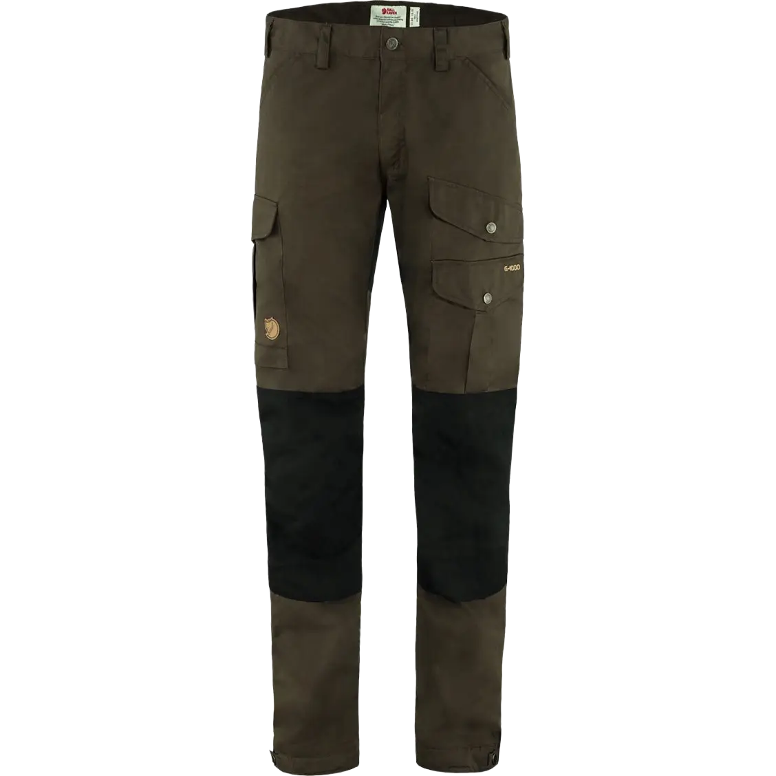 Fjällräven Vidda Pro Trousers Men Regular herrebukser - Dark Olive/Black - 60 - Vandrebukser