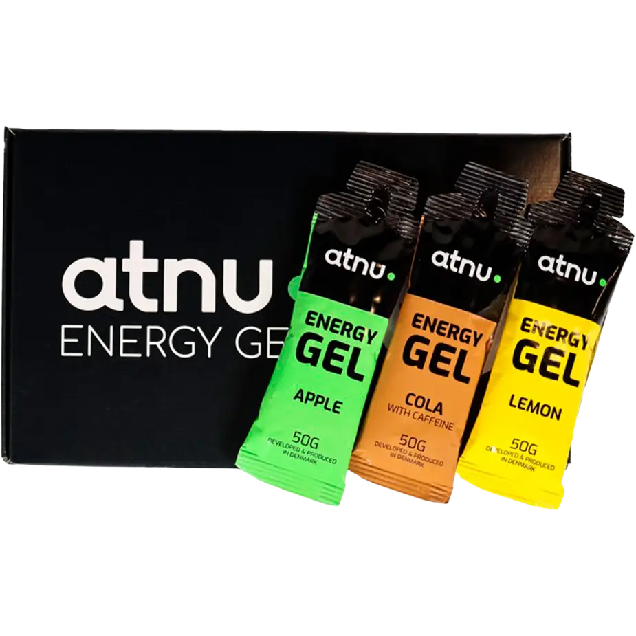 Atnu Energy Gel Mix Boks med 15 stk. - One size - Energi og drikke til løb