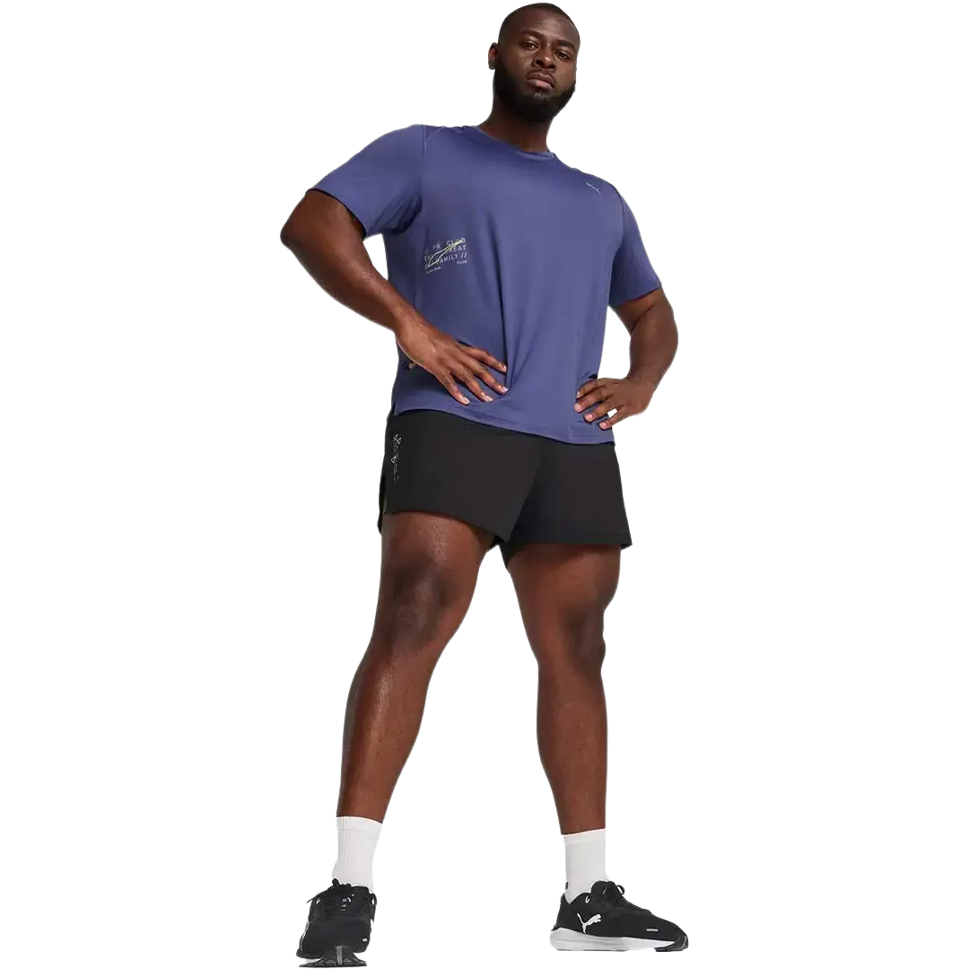 Run Knit 3 Split Short Men