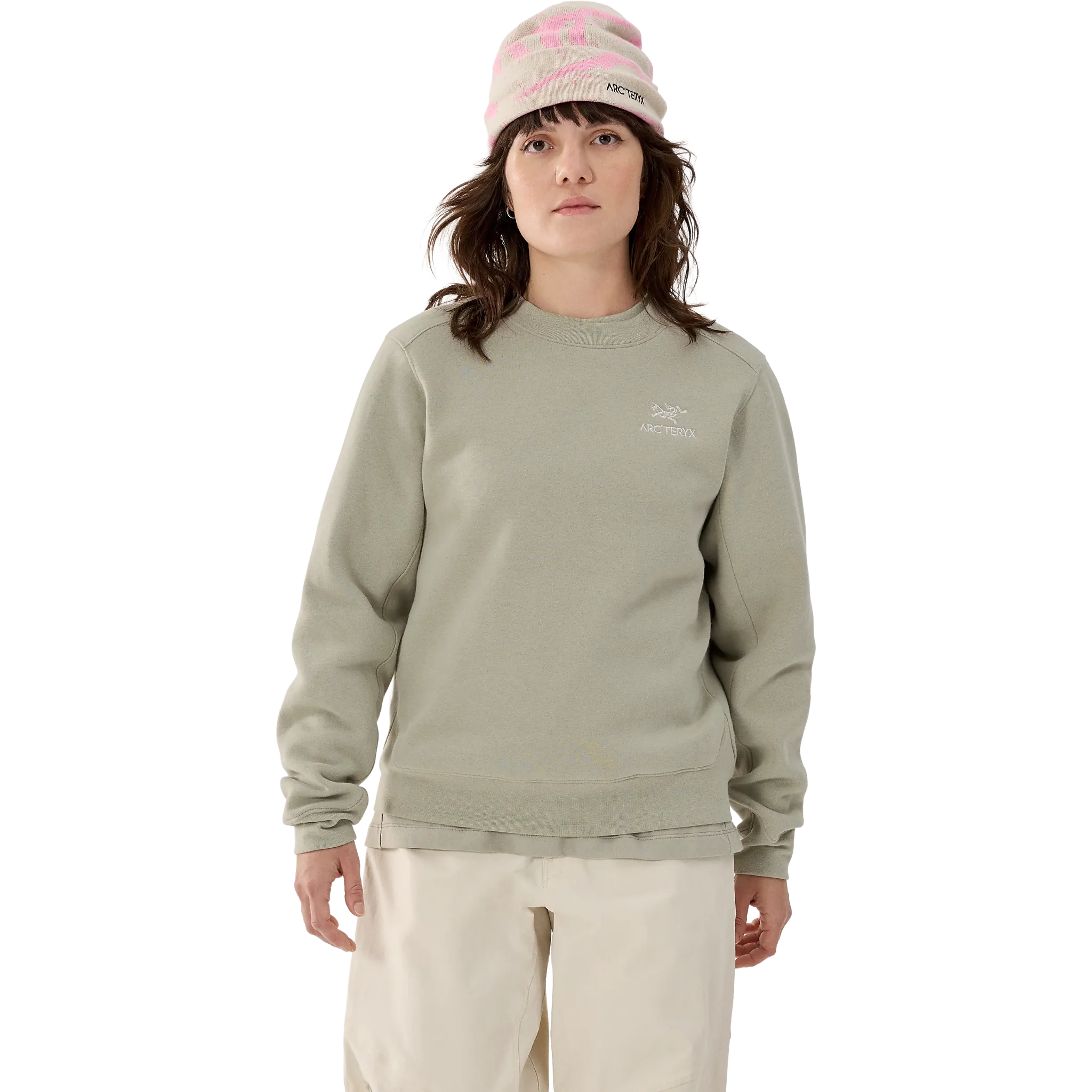 Emblem Fleece Crew Kvinnor