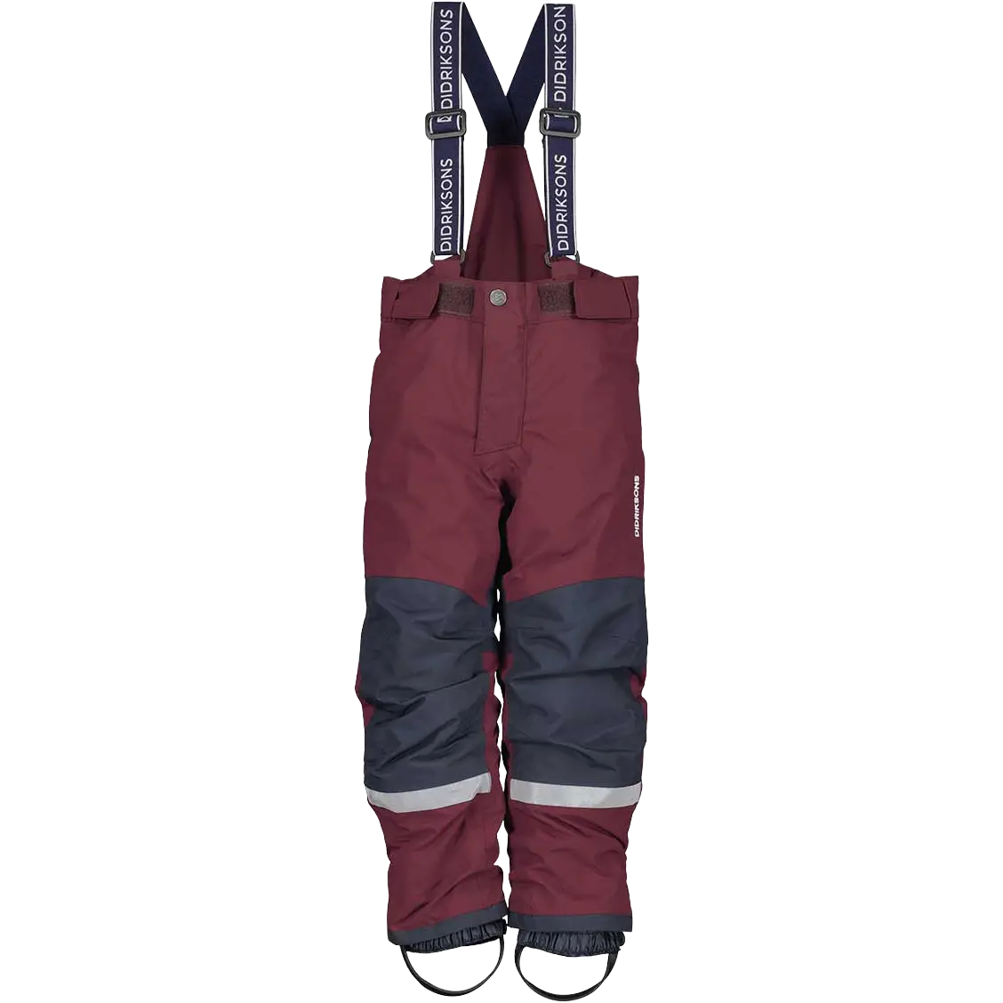 Didriksons Idre Kid's Pants 6 skibukser - Rusty Wine - 100 cm - Skibukser til børn