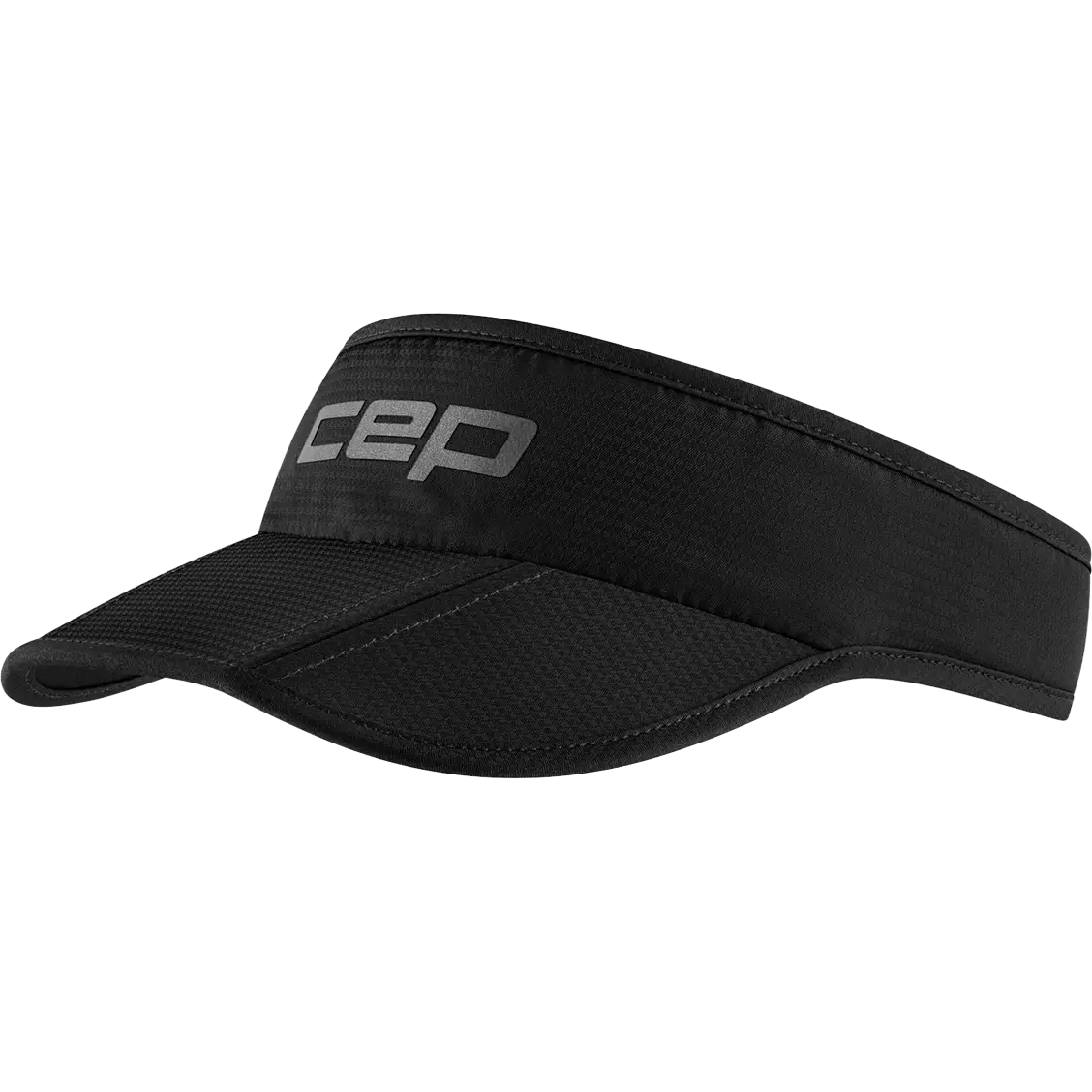 CEP Run Foldable Visor - Black - One size - Kasket