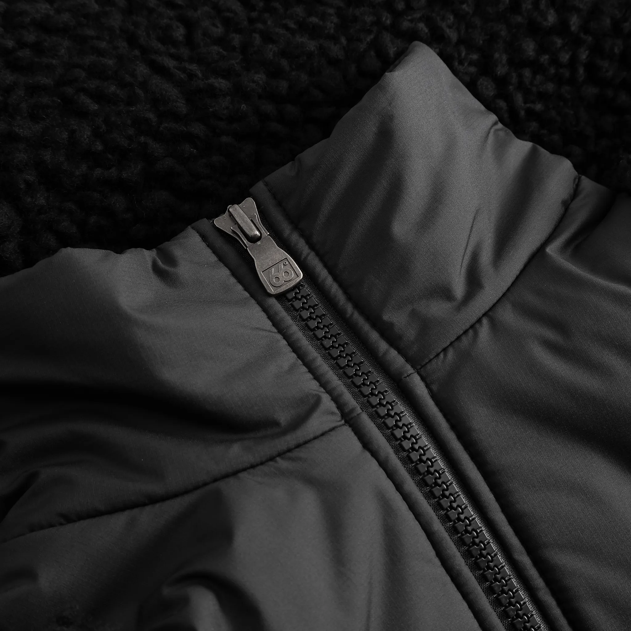 Varmahlid Shearling Zip Neck