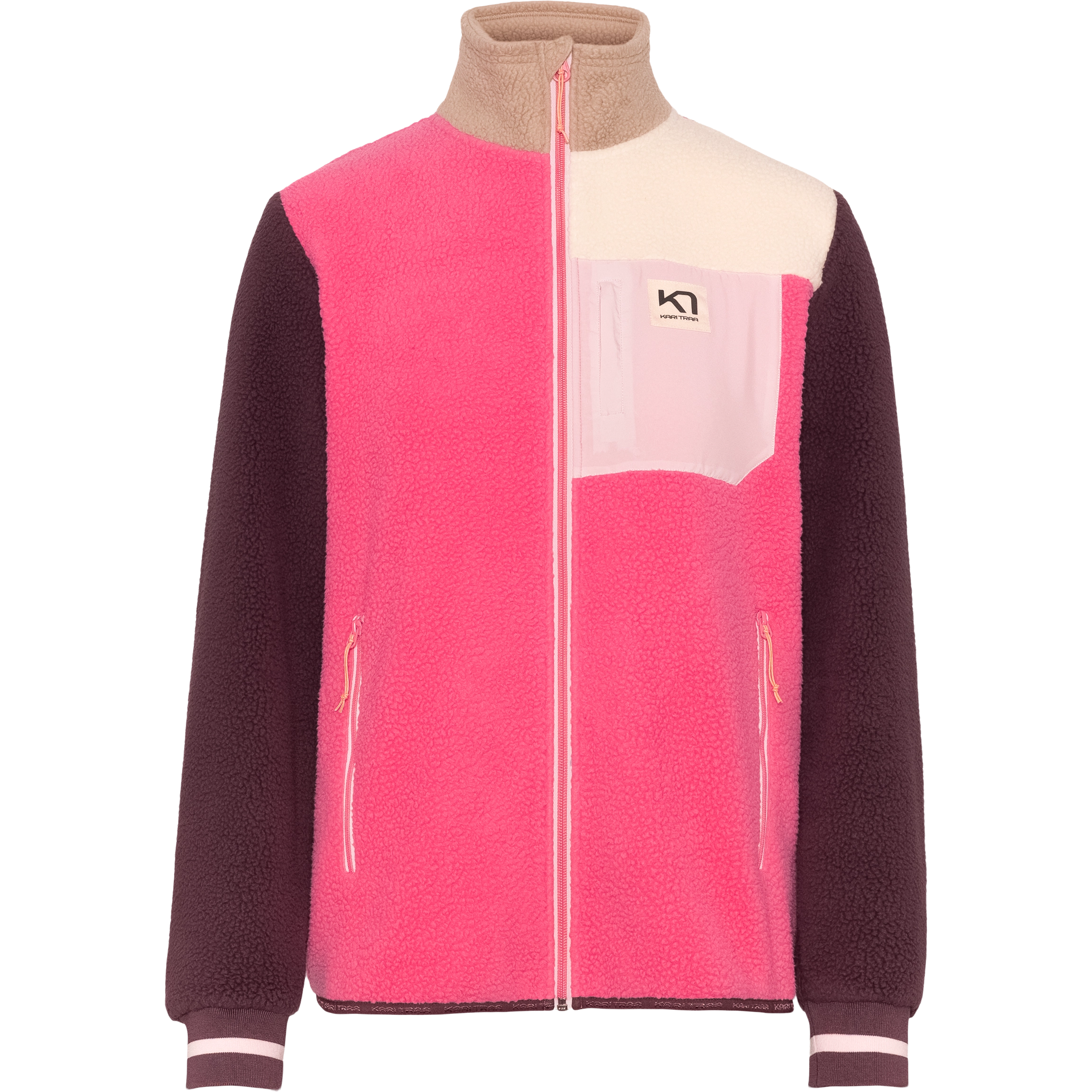 Kari Traa Rothe Fleece Women - Bubblegum - Fleecetrøjer