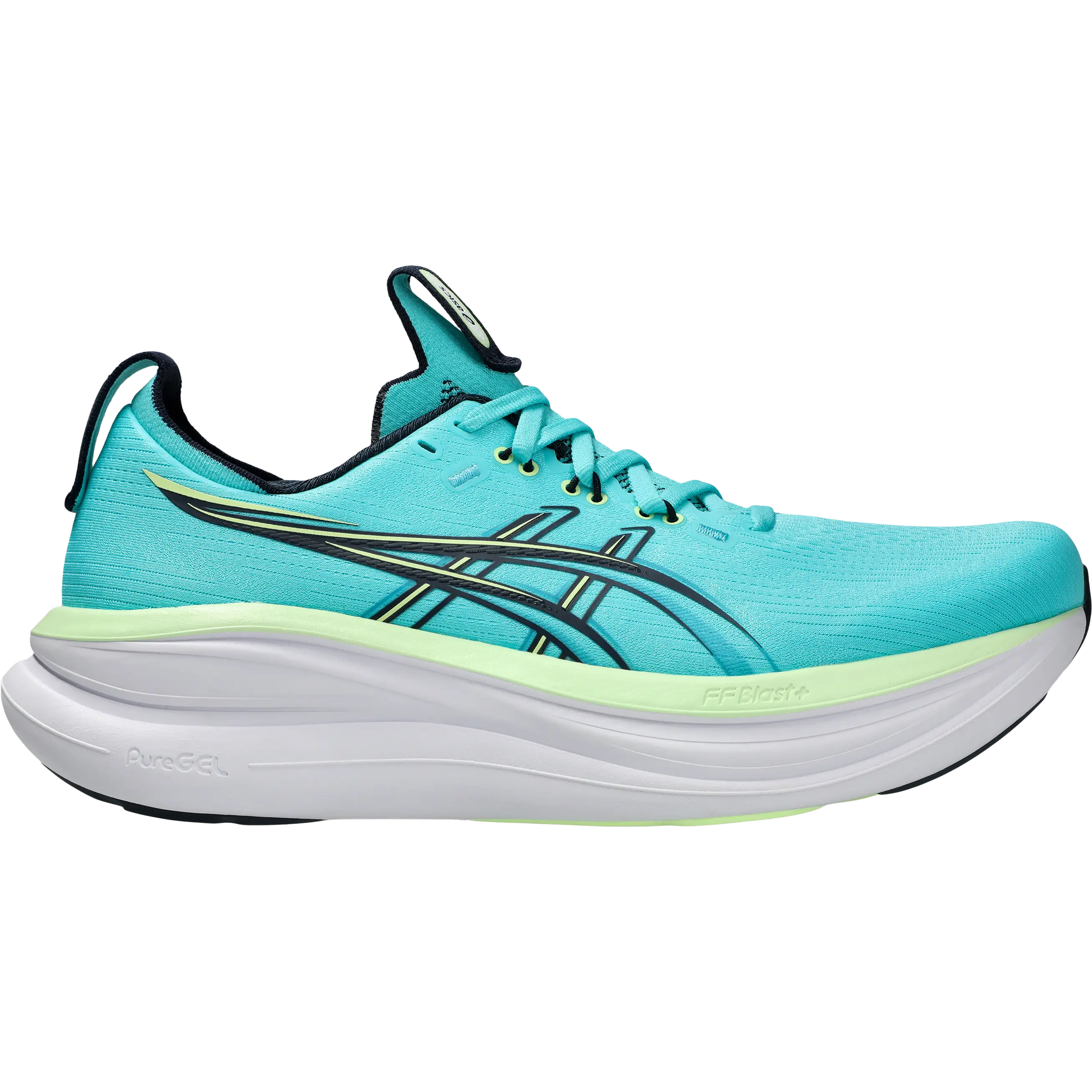 Asics Gel-Nimbus 28 Men - Energy Aqua - US8/UK/7/41,5 - Løbesko