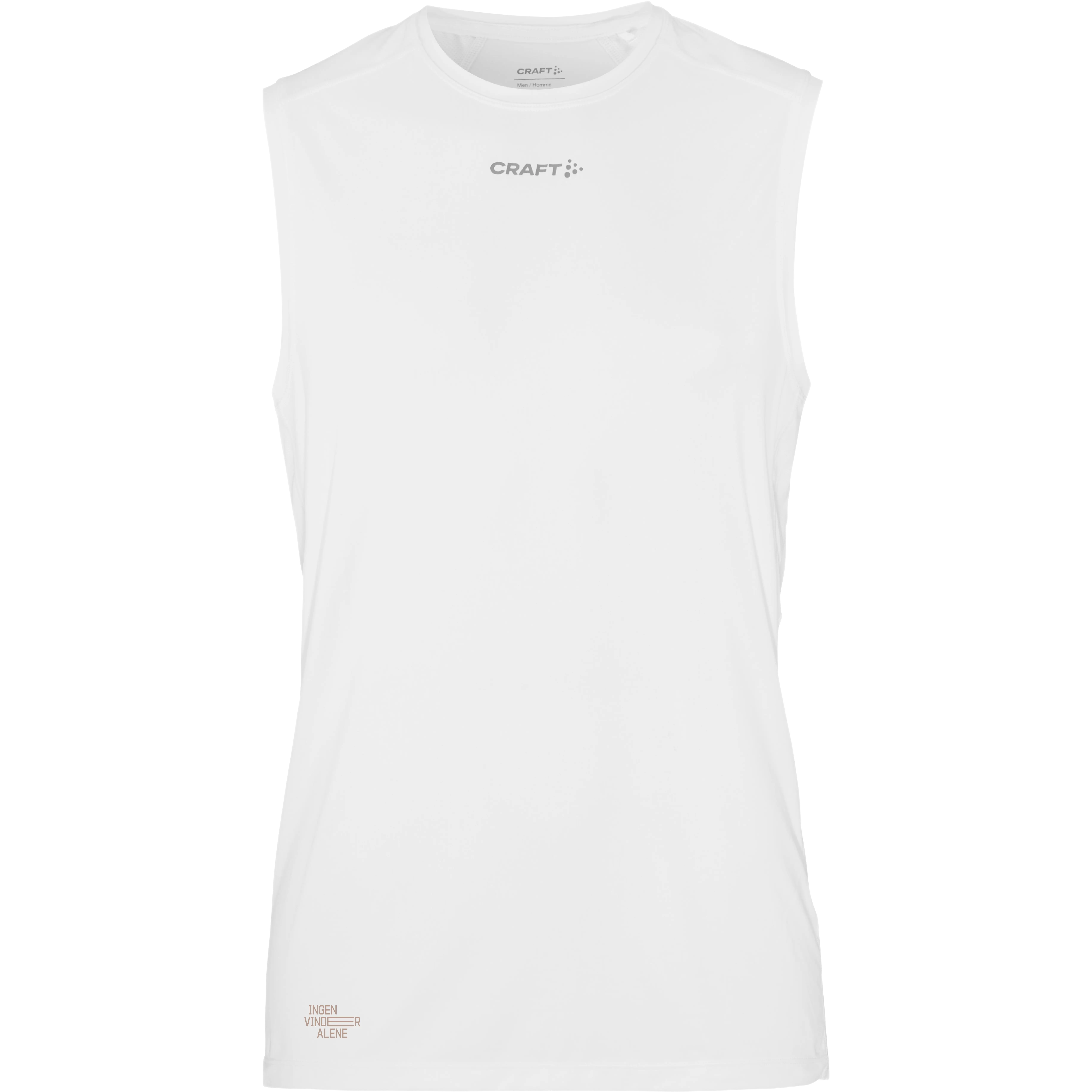 Craft Adv Essence Singlet Tee 2 Men - White - S - Løbetoppe
