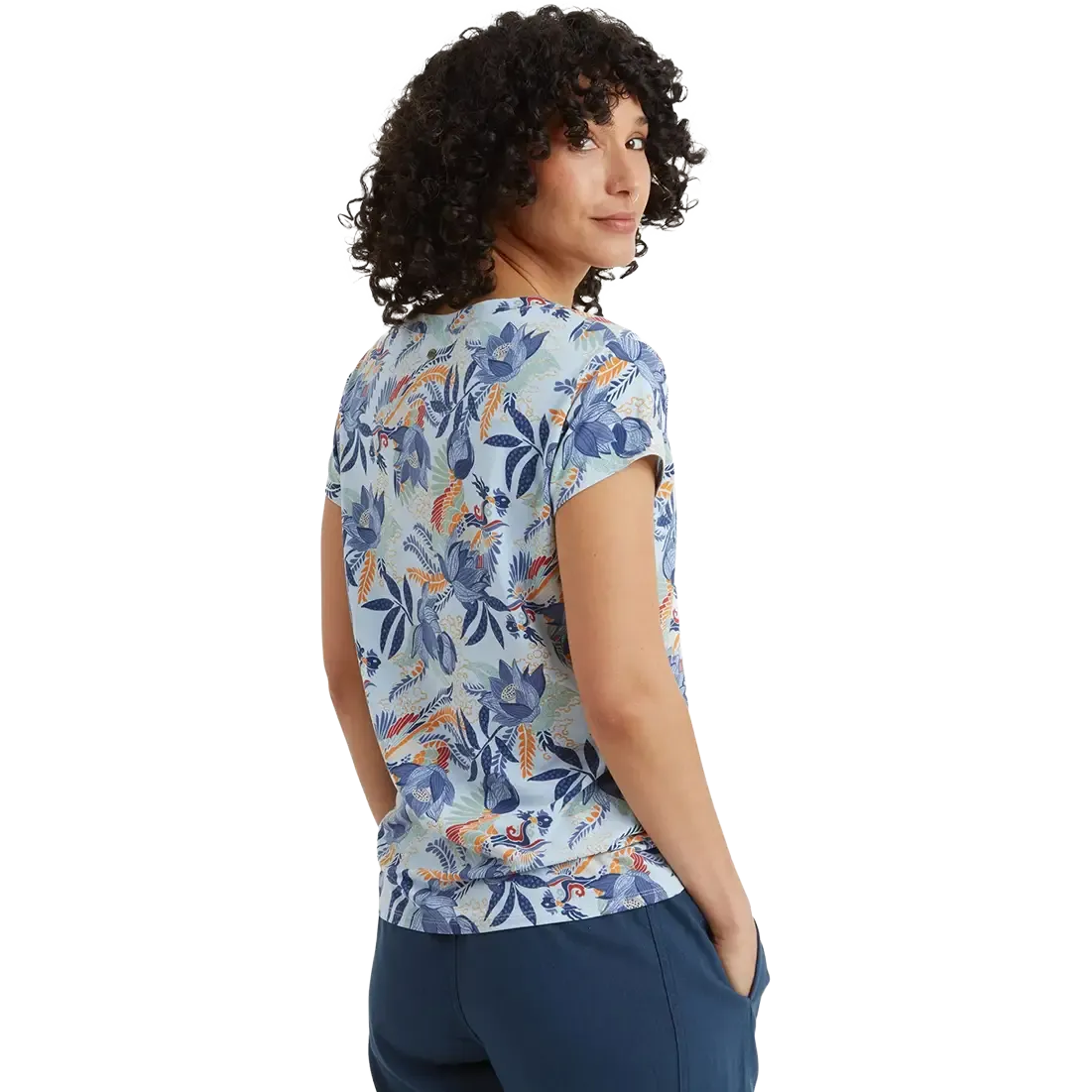 Neha V-Neck Tee Women T-shirt
