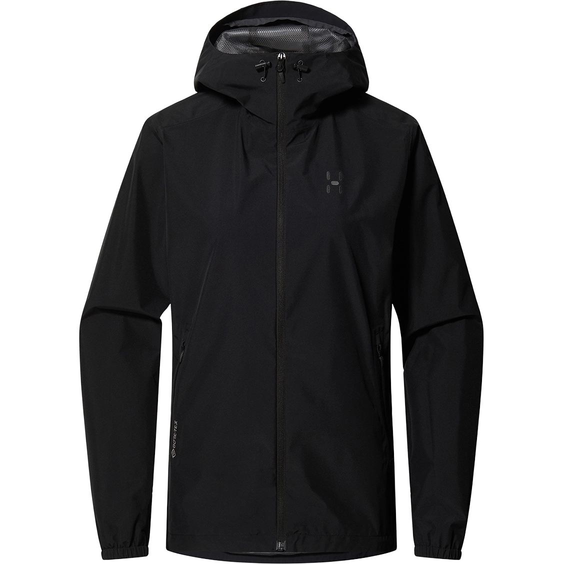 Haglöfs Chaos GTX II Jacket Women regnjakke - True Black - L - Regnjakker