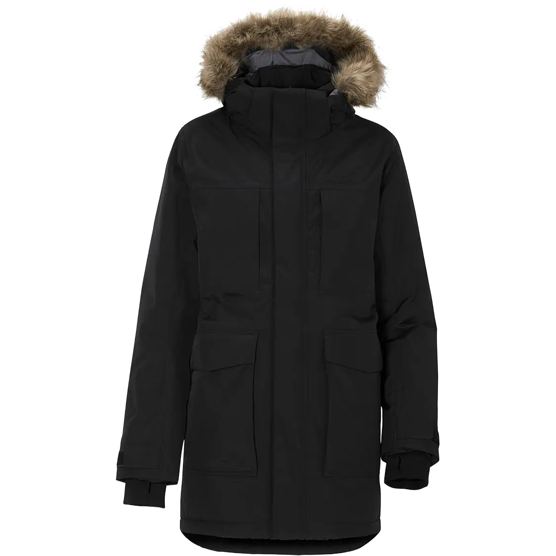 Didriksons Madi Boy's Parka 2 vinterjakke - Black - 140 cm - Vinterjakker til børn